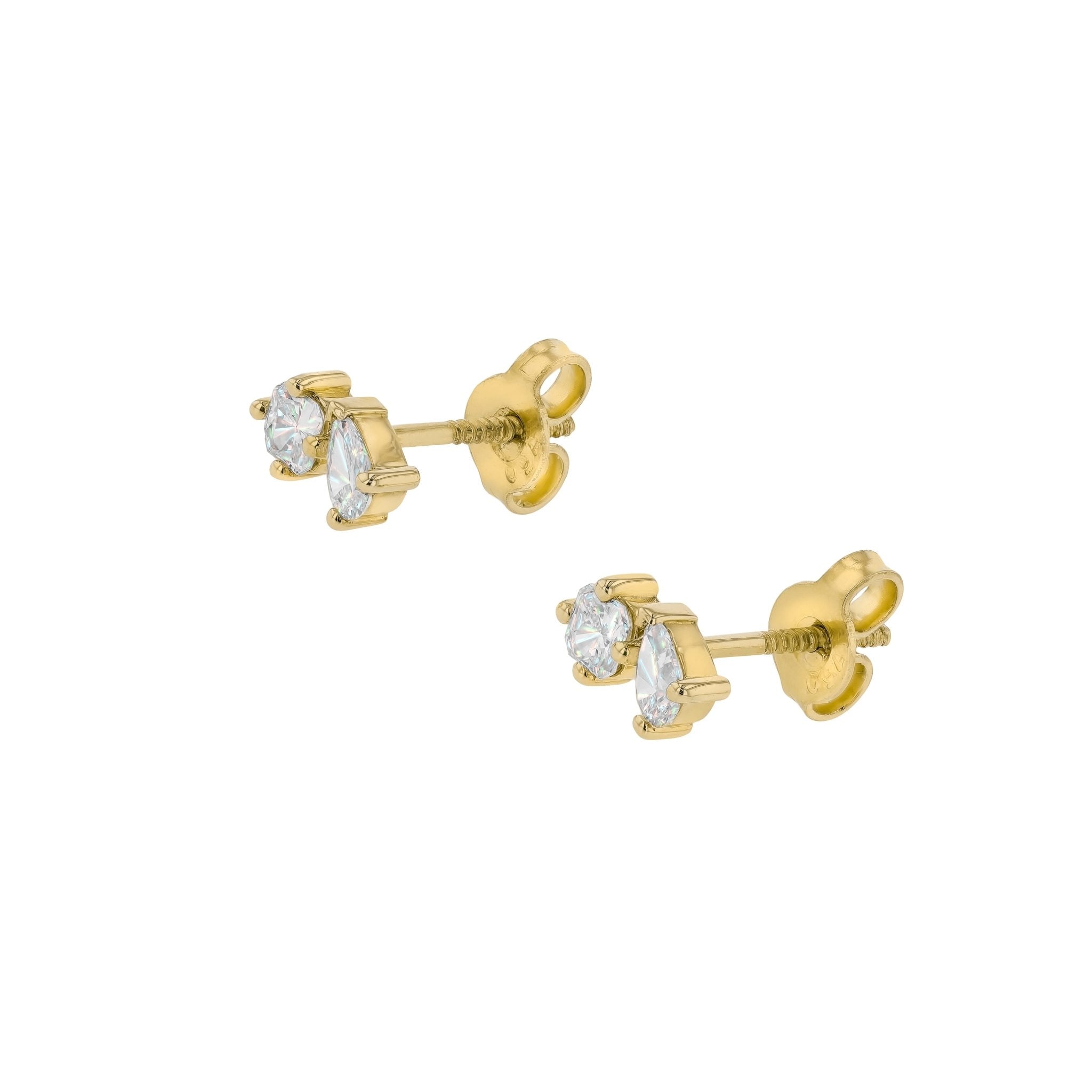 Angelica Diamond Earrings - Lab Grown Diamonds - Eliise Maar Jewellery