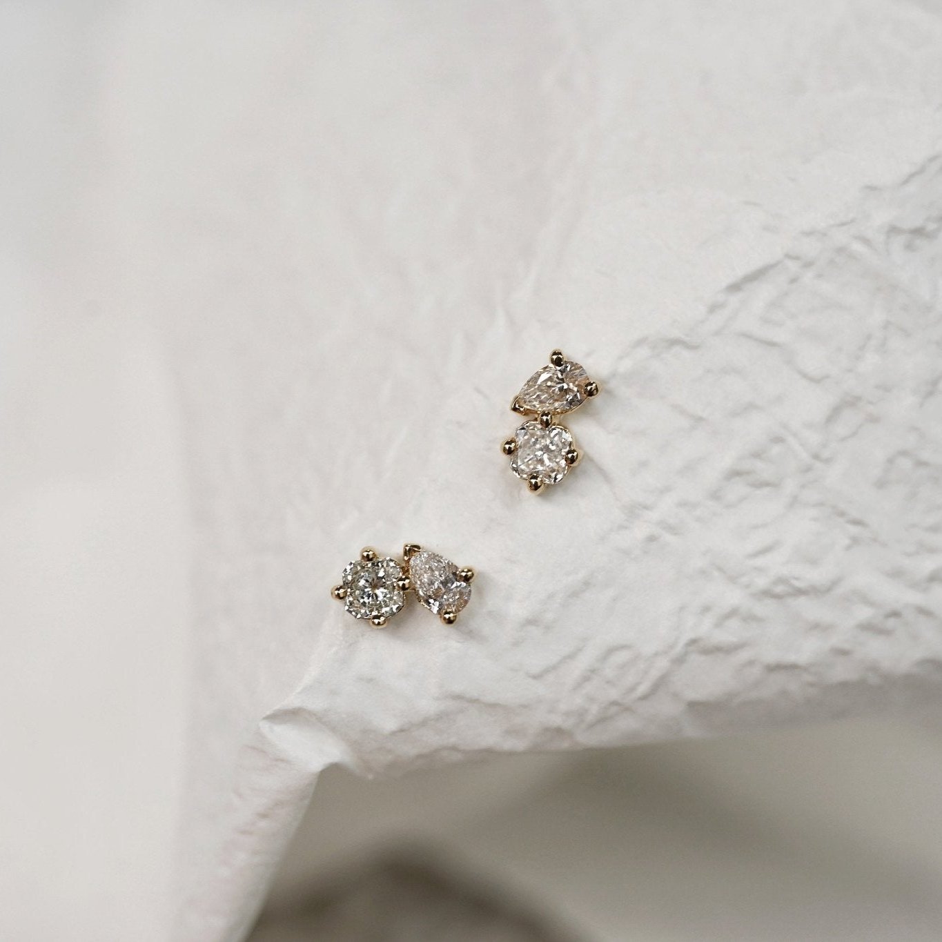 Angelica Diamond Earrings - Lab Grown Diamonds - Eliise Maar Jewellery