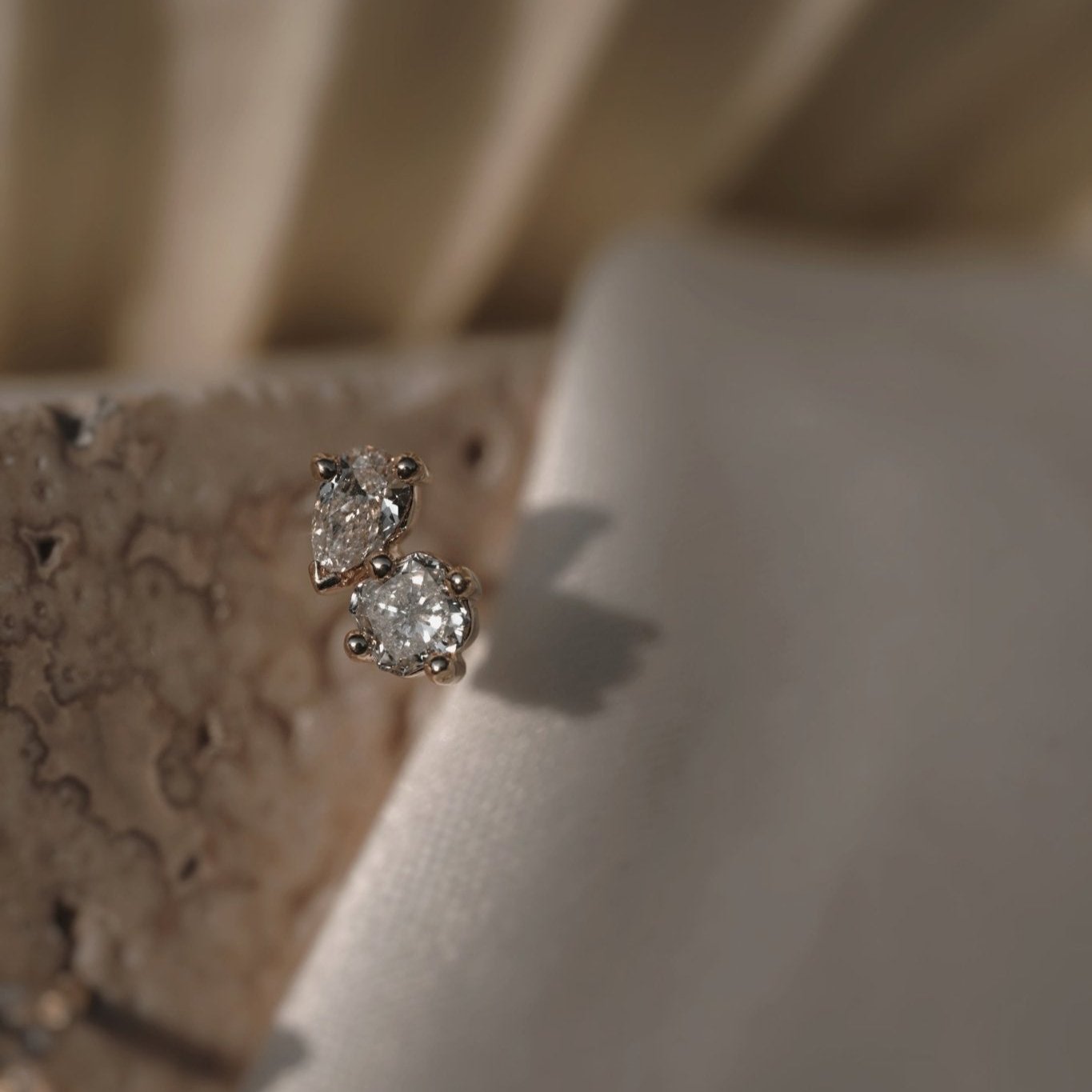 Angelica Diamond Earrings - Lab Grown Diamonds - Eliise Maar Jewellery