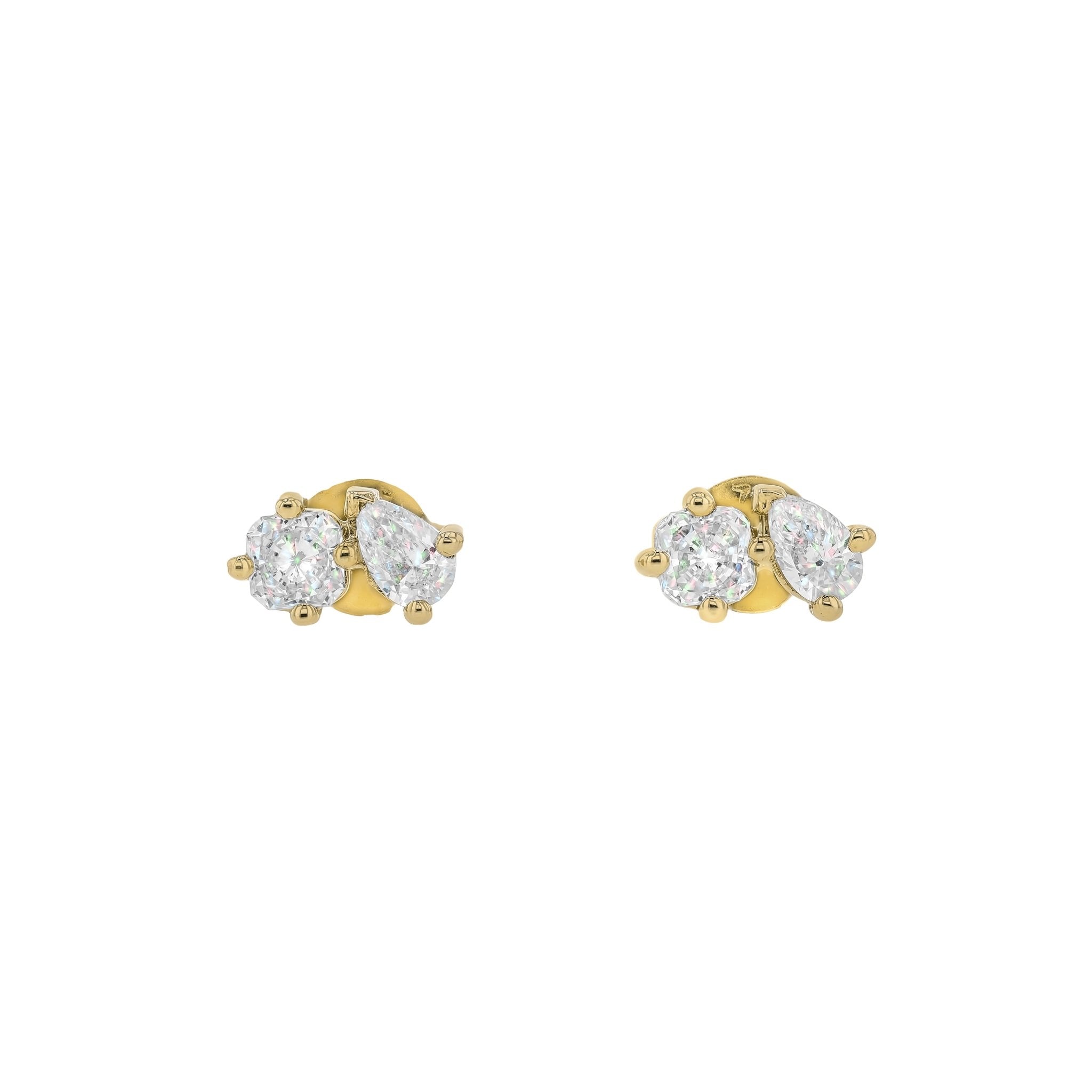 Angelica Diamond Earrings - Lab Grown Diamonds - Eliise Maar Jewellery