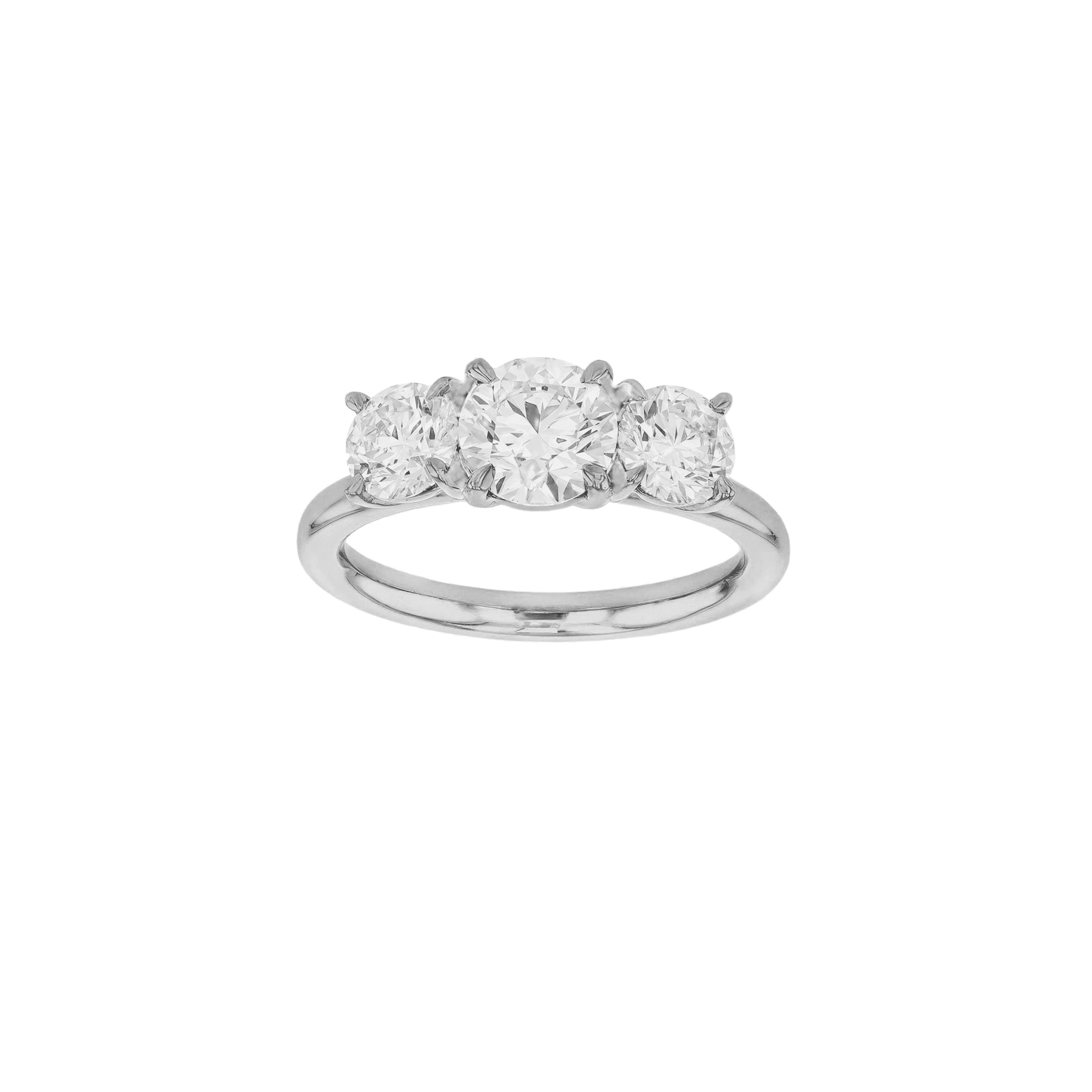 Bridgette Diamond Trilogy Ring - Eliise Maar Jewellery