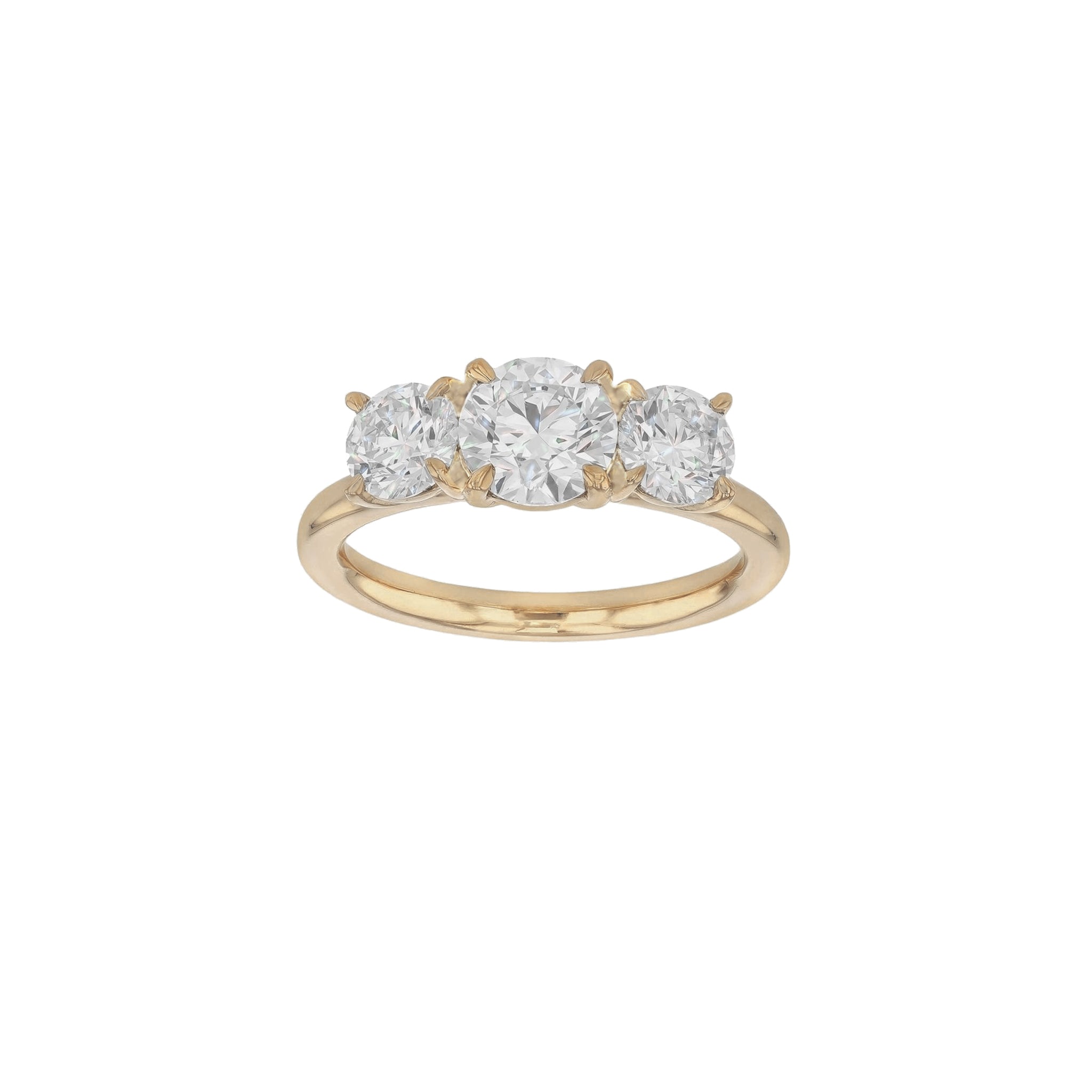 Bridgette Diamond Trilogy Ring - Eliise Maar Jewellery