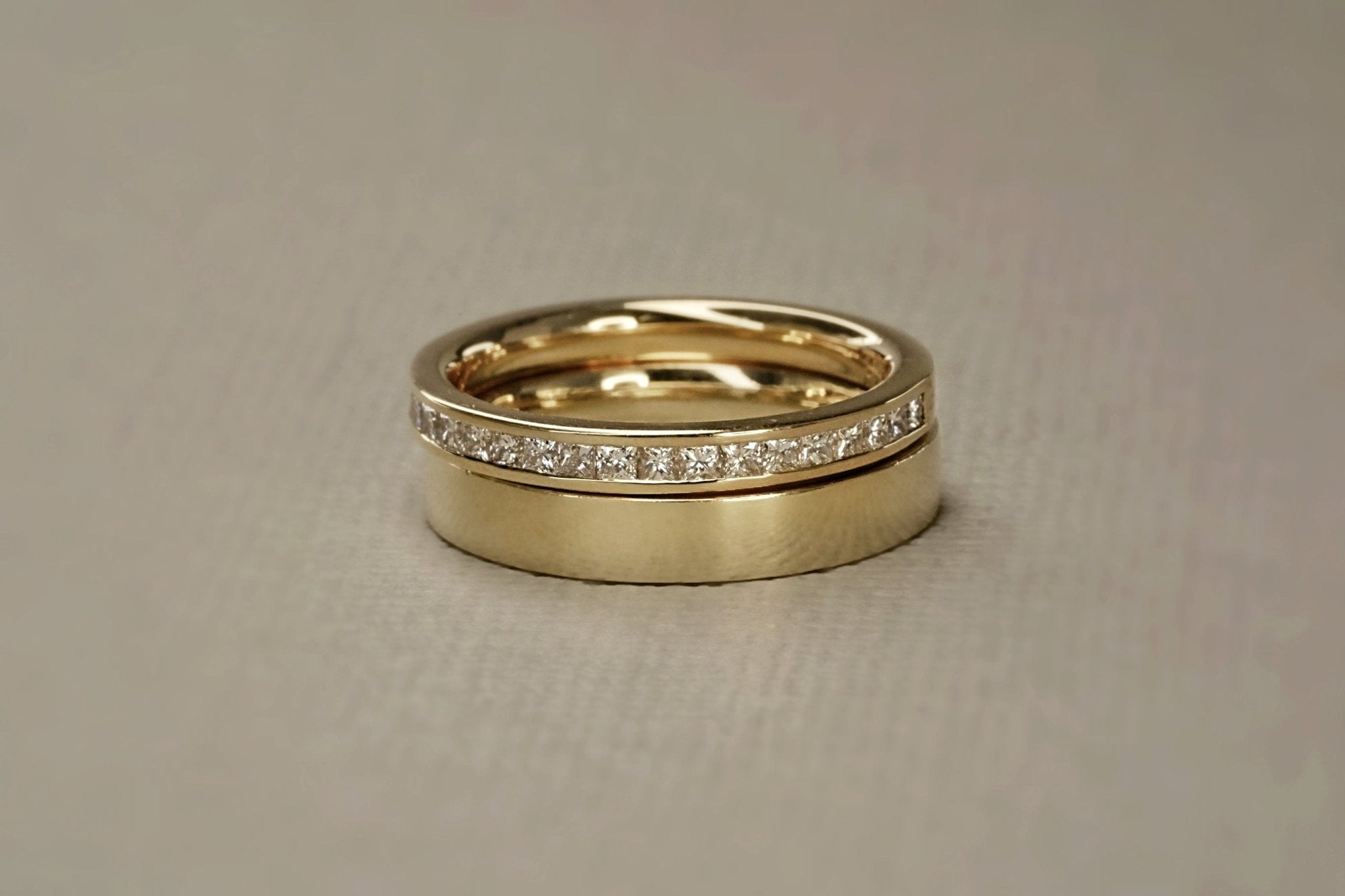 Ceremonial Cigar Wedding Ring - Eliise Maar Jewellery