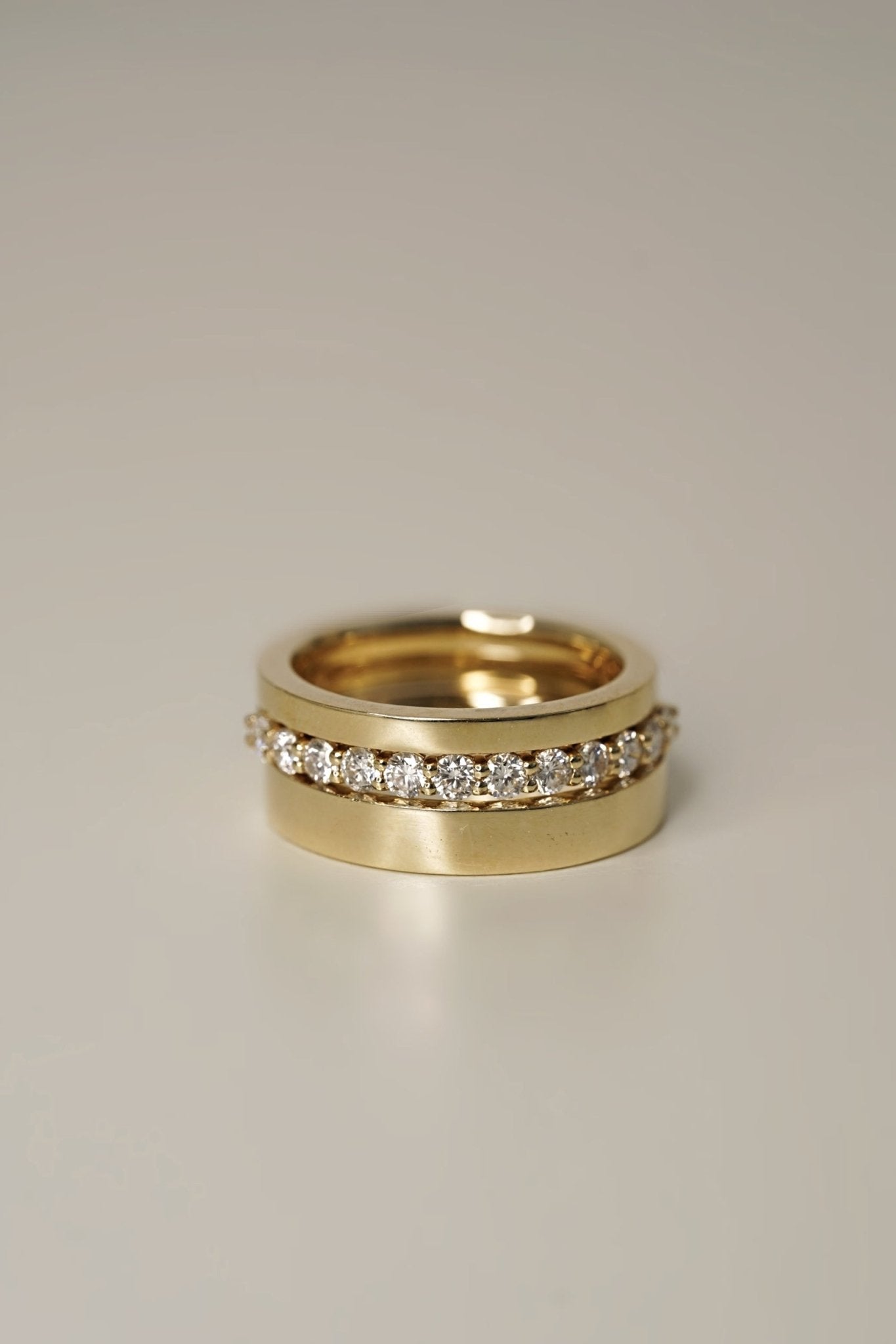 Ceremonial Cigar Wedding Ring - Eliise Maar Jewellery