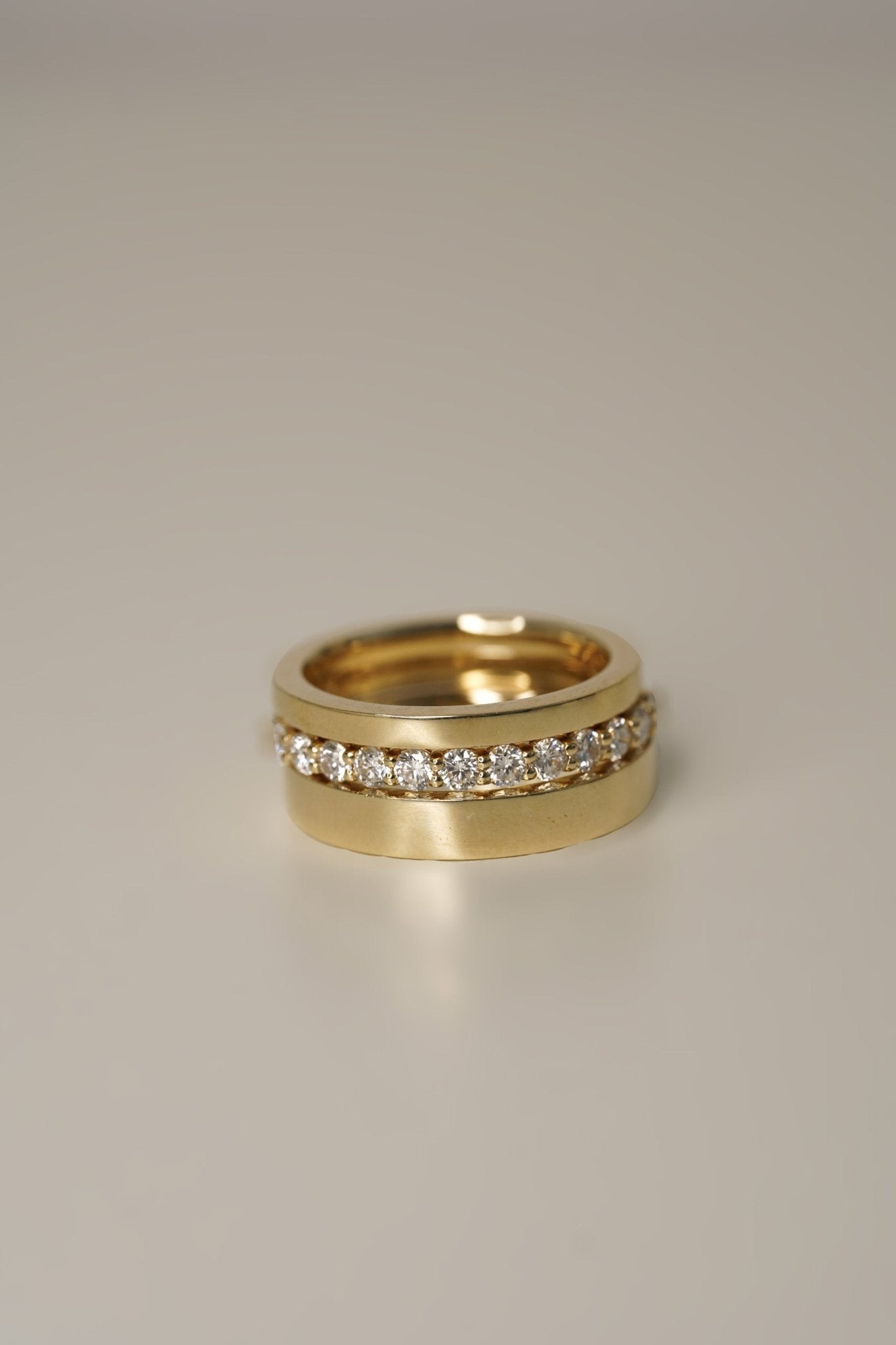 Ceremonial Cigar Wedding Ring - Eliise Maar Jewellery