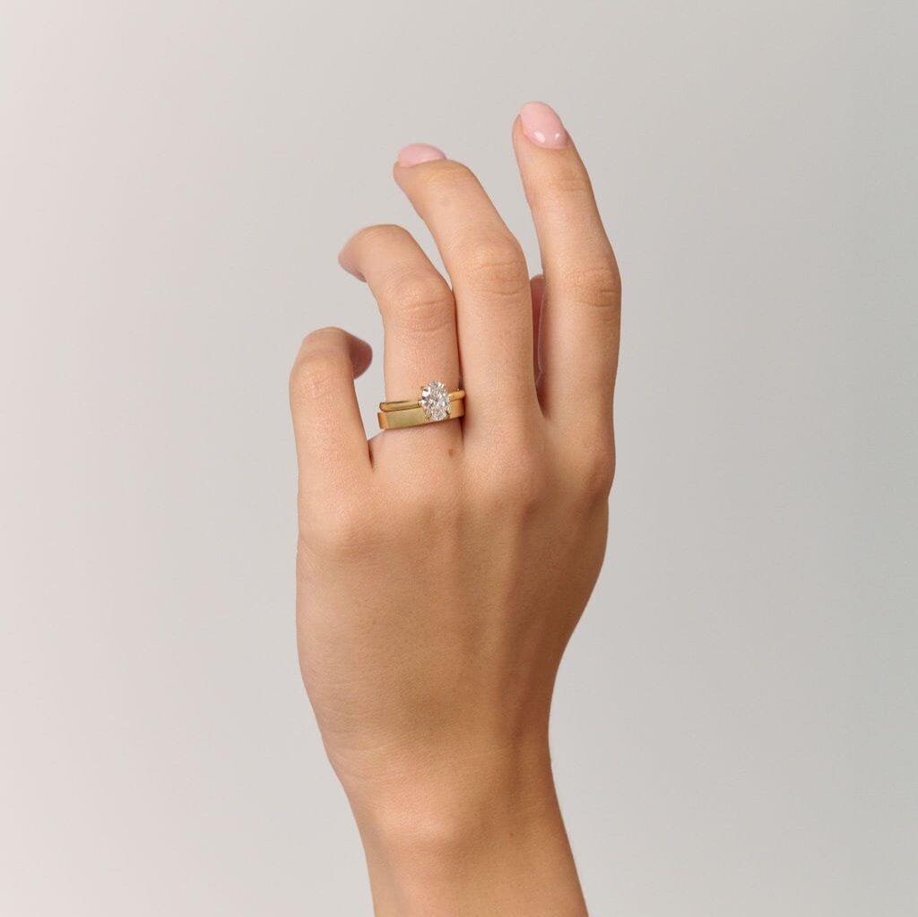 Ceremonial Square Wedding Ring - Eliise Maar Jewellery