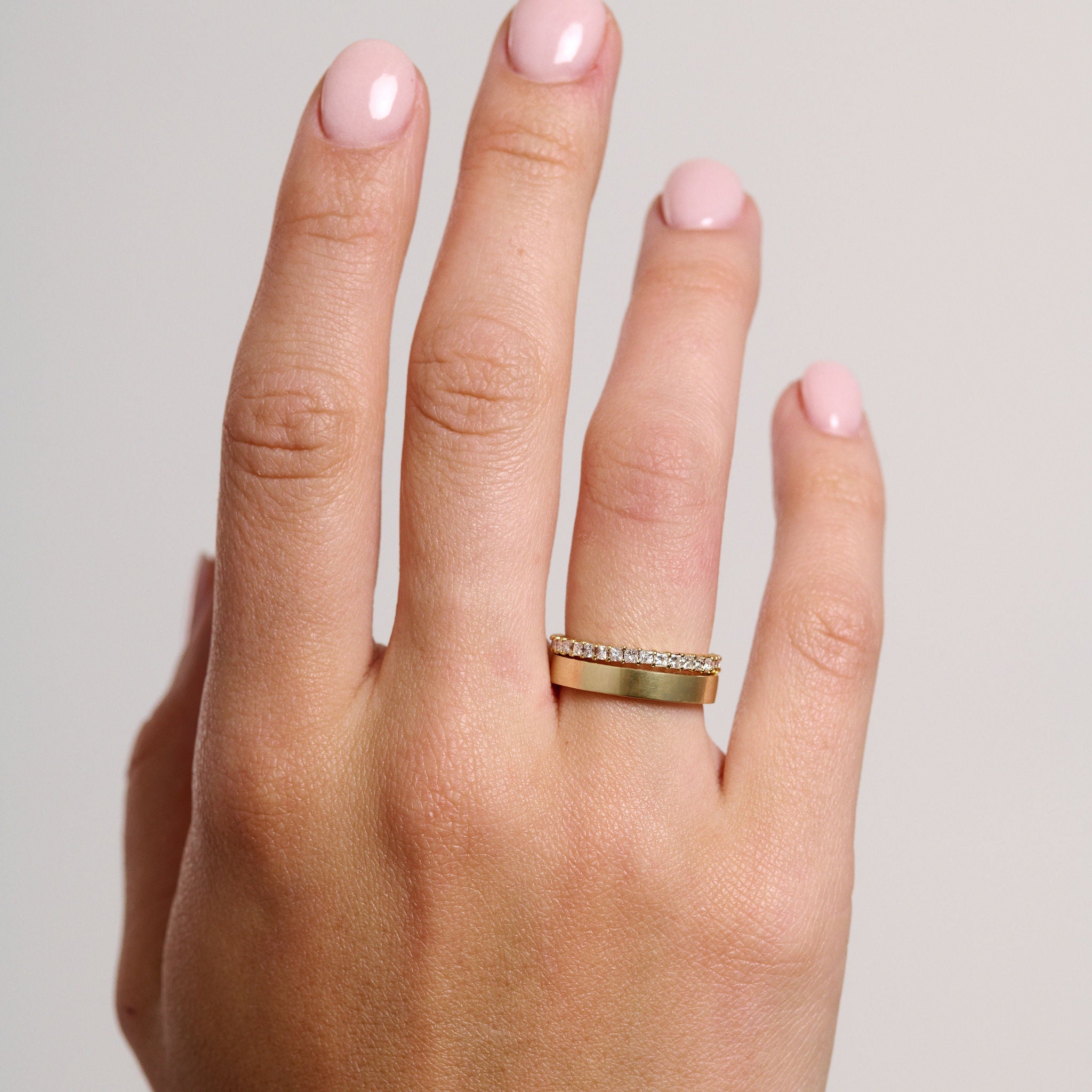 Ceremonial Square Wedding Ring - Eliise Maar Jewellery