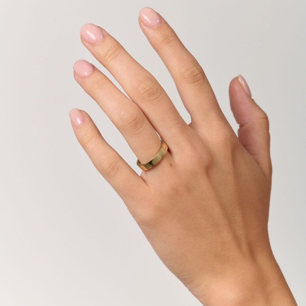 Ceremonial Square Wedding Ring - Eliise Maar Jewellery