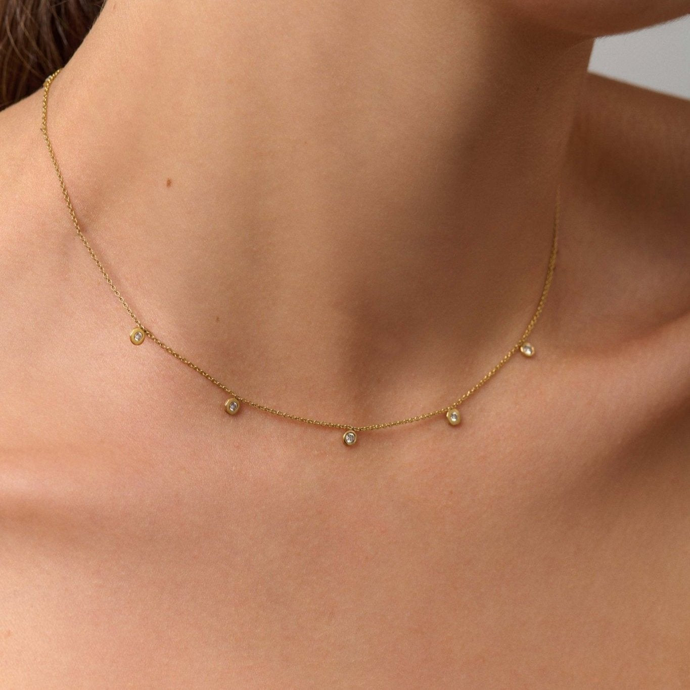 Diamond Choker - Eliise Maar Jewellery