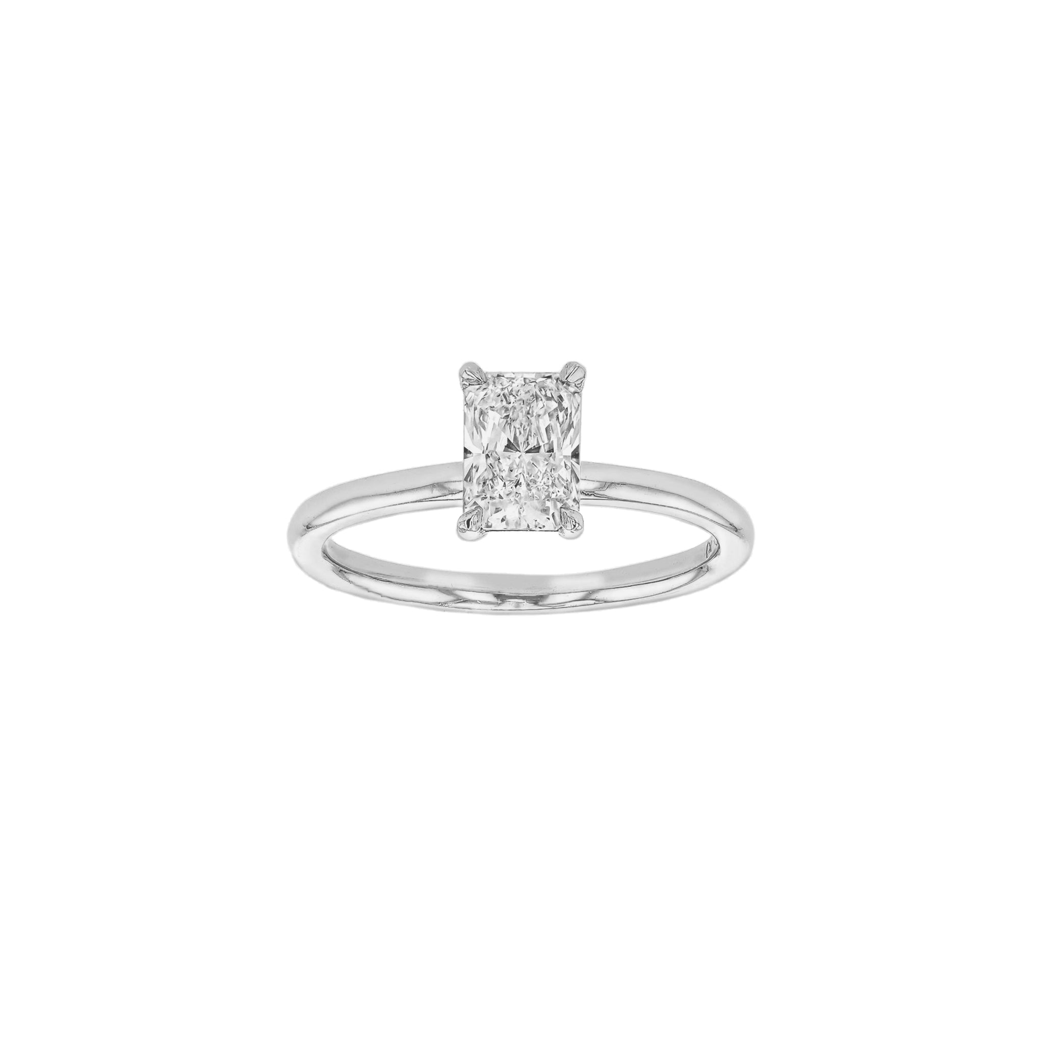 Elle Radiant Diamond Solitaire - Eliise Maar Jewellery