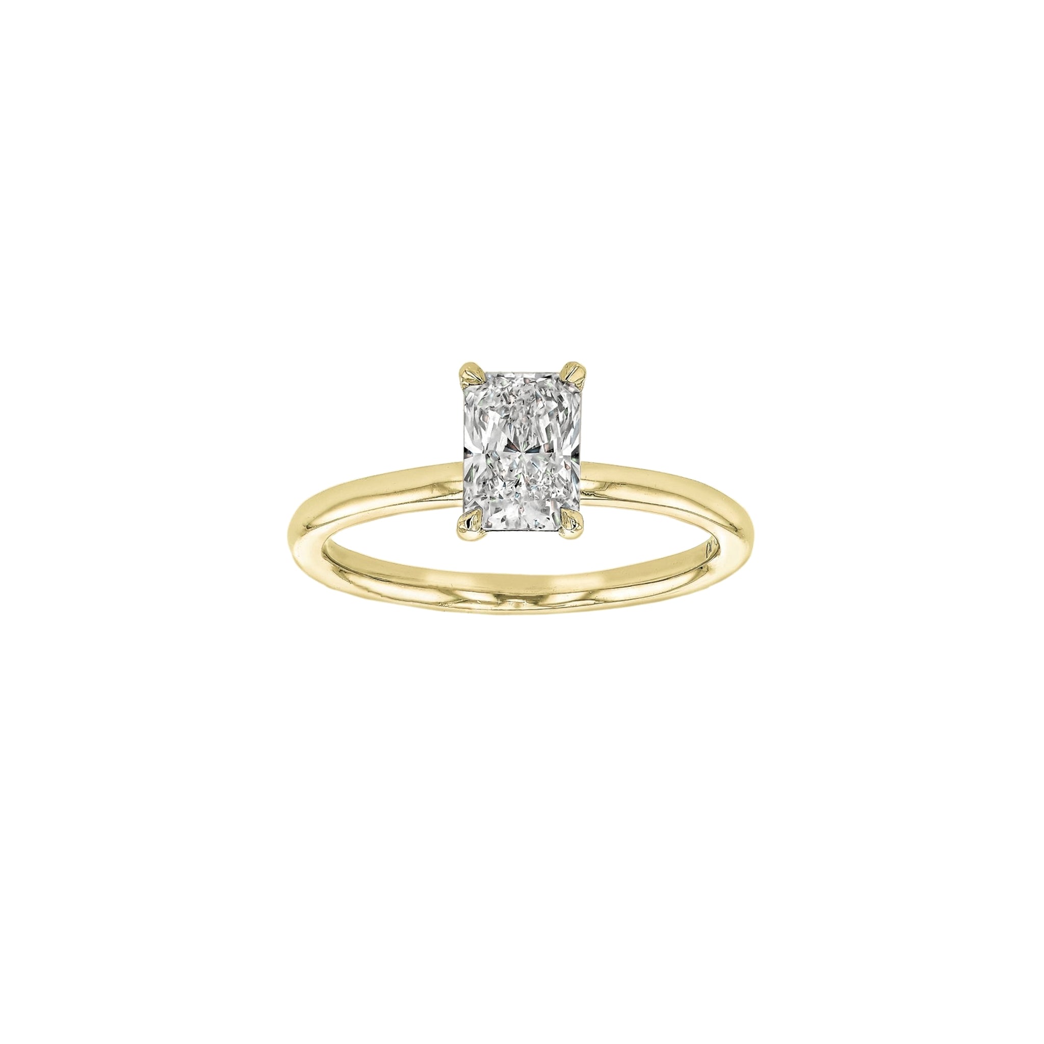 Elle Radiant Diamond Solitaire - Eliise Maar Jewellery