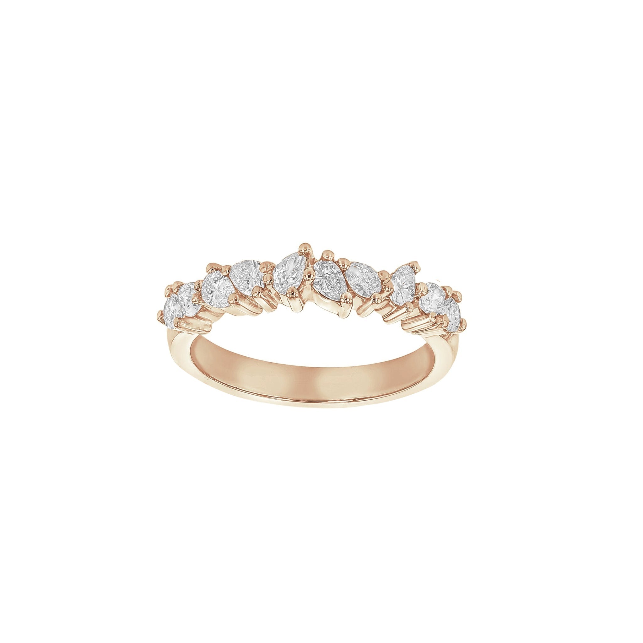 Genevieve Luxe Diamond Band - Eliise Maar Jewellery