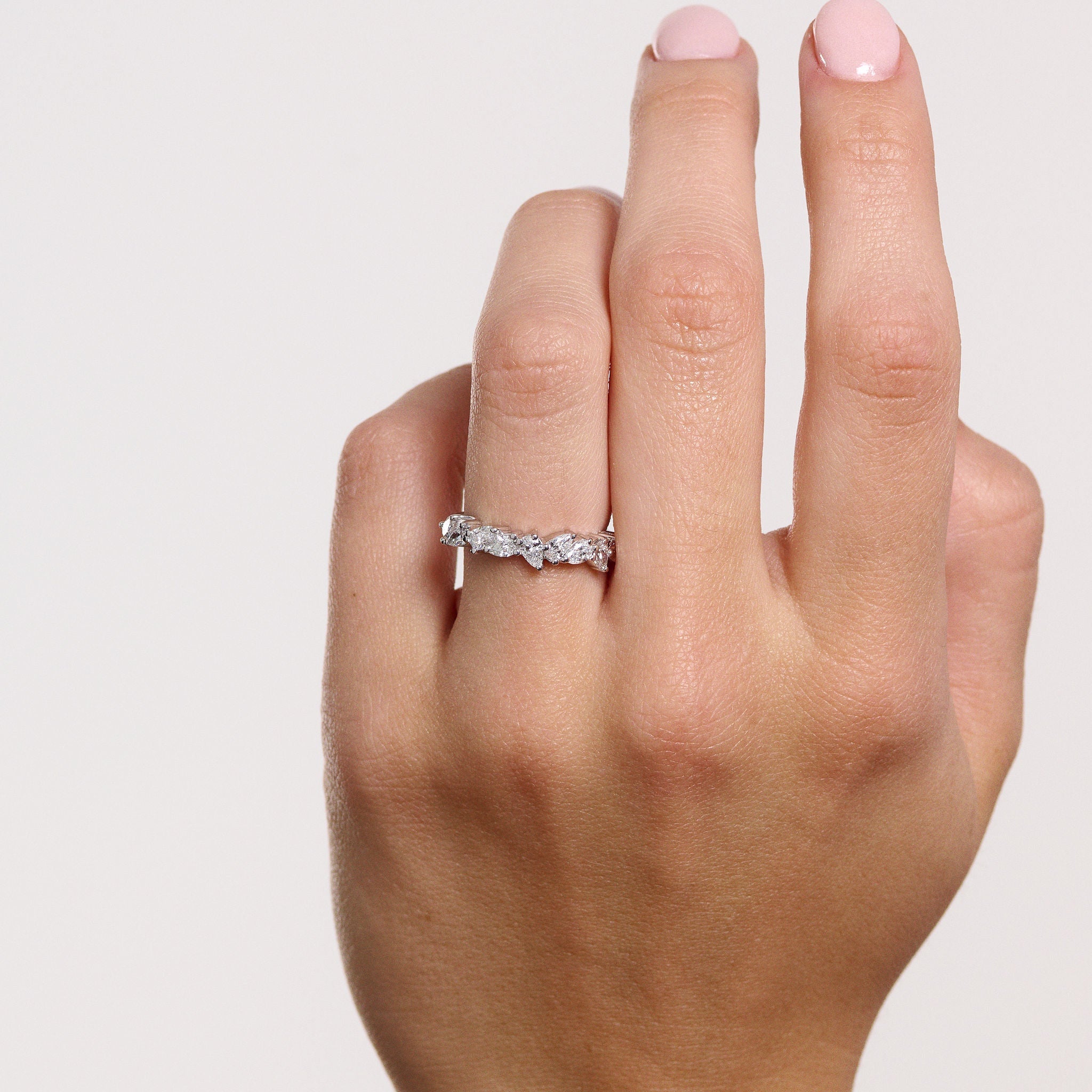 Genevieve Luxe Diamond Band - Eliise Maar Jewellery