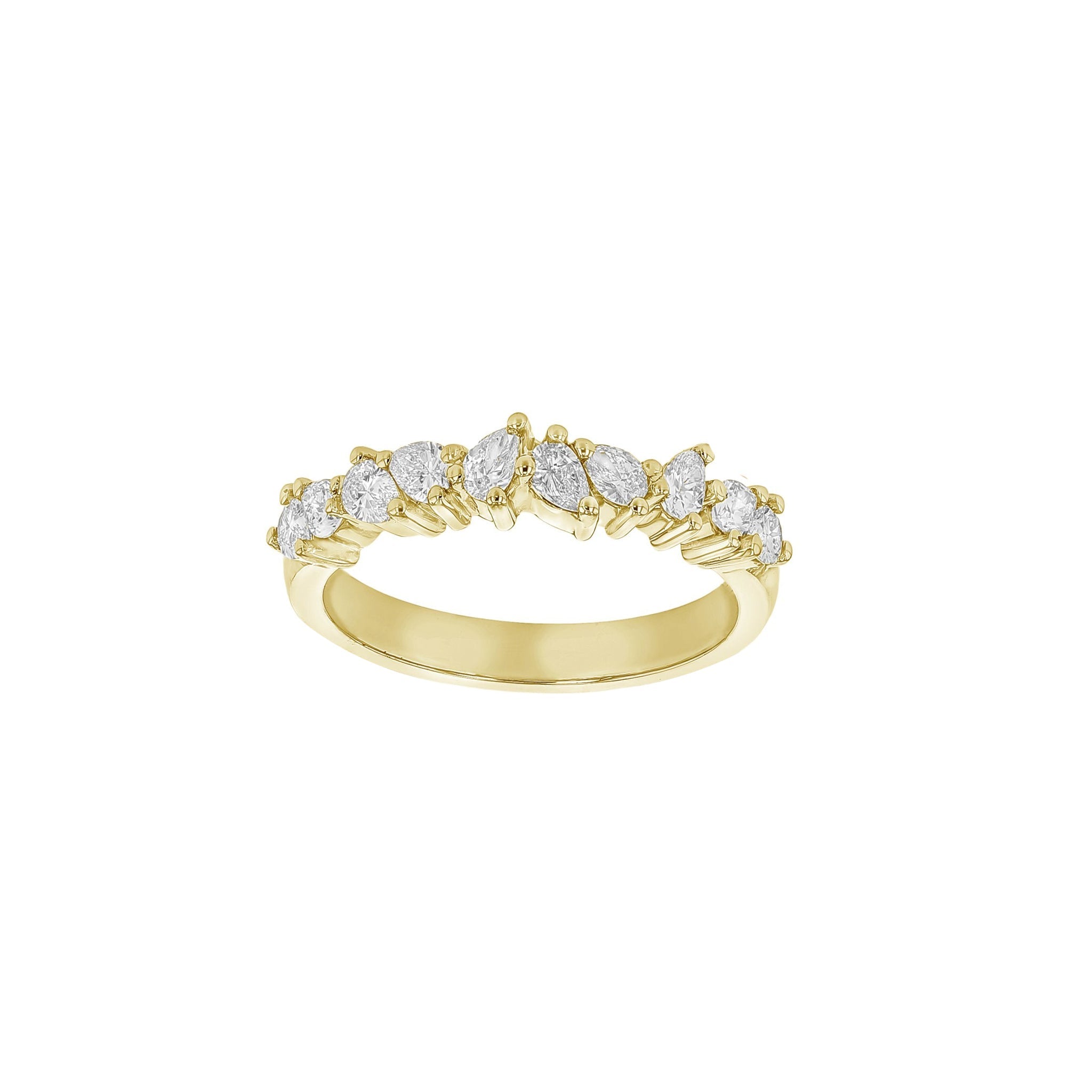 Genevieve Luxe Diamond Band - Eliise Maar Jewellery