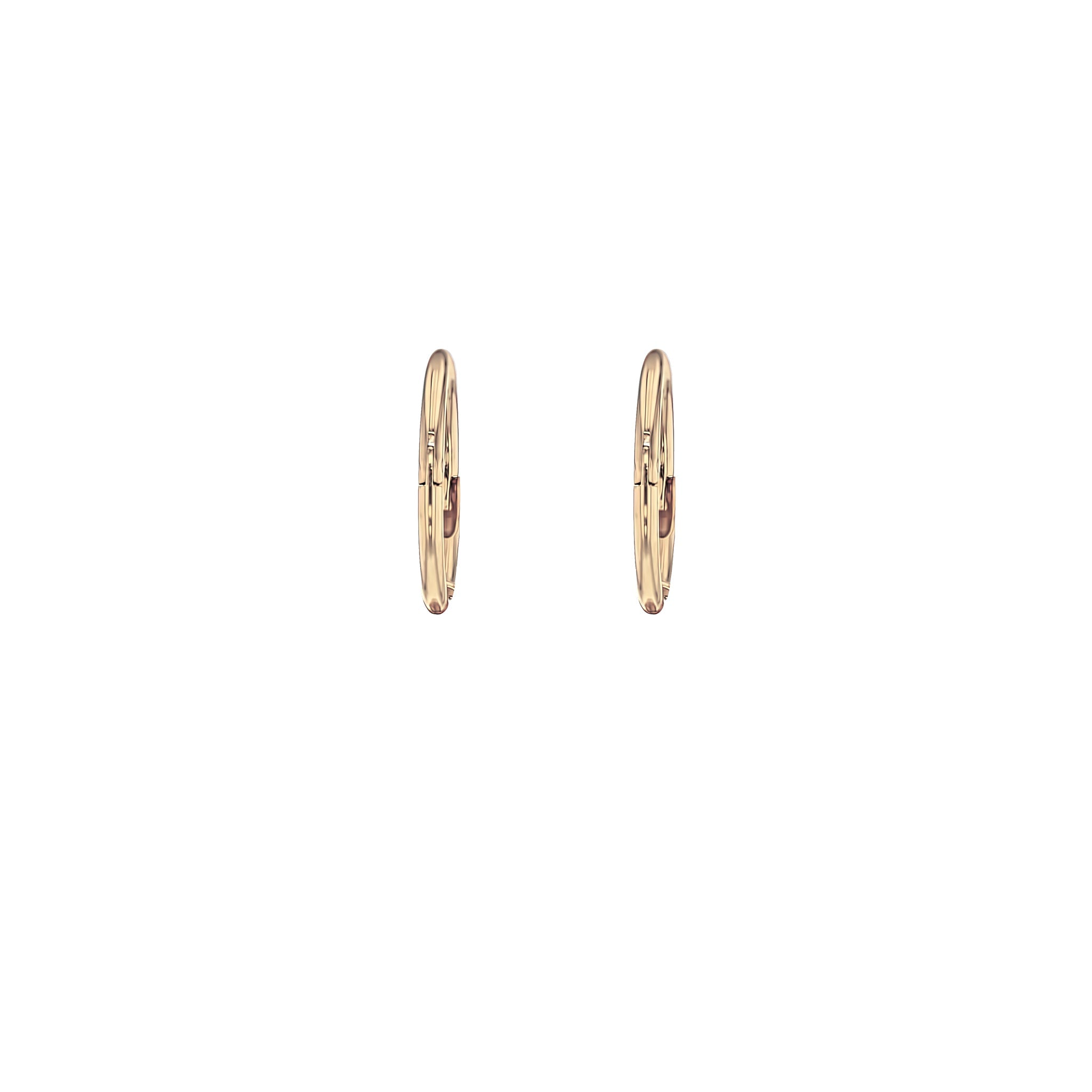 Gold Sleeper Earrings - Eliise Maar Jewellery