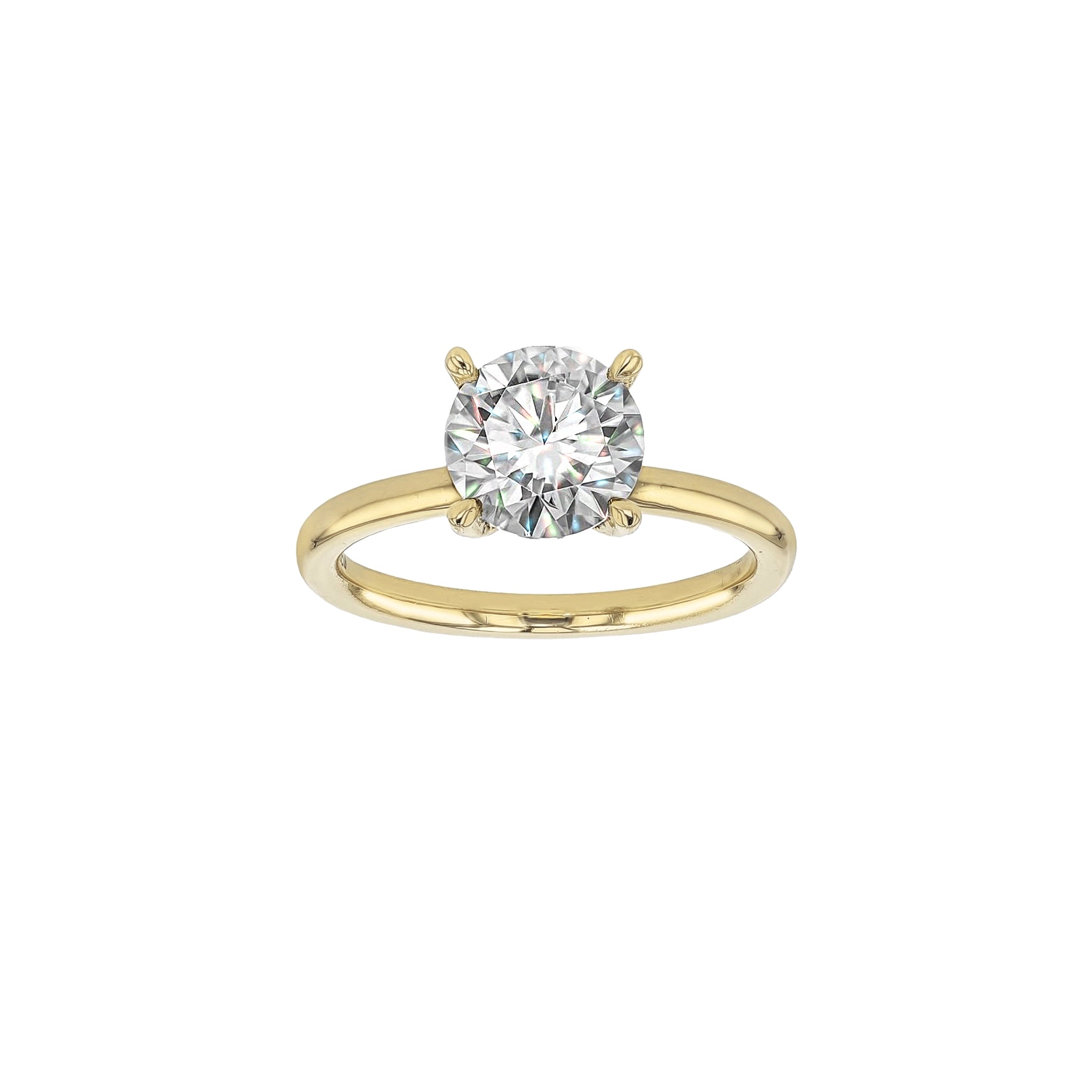 Harper Round Diamond Ring - Eliise Maar Jewellery