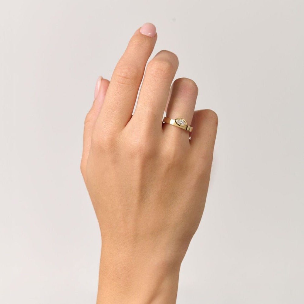 Iris Diamond Ring - Eliise Maar Jewellery