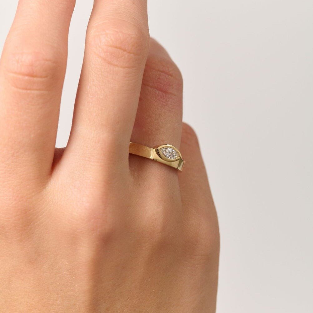 Iris Diamond Ring - Eliise Maar Jewellery