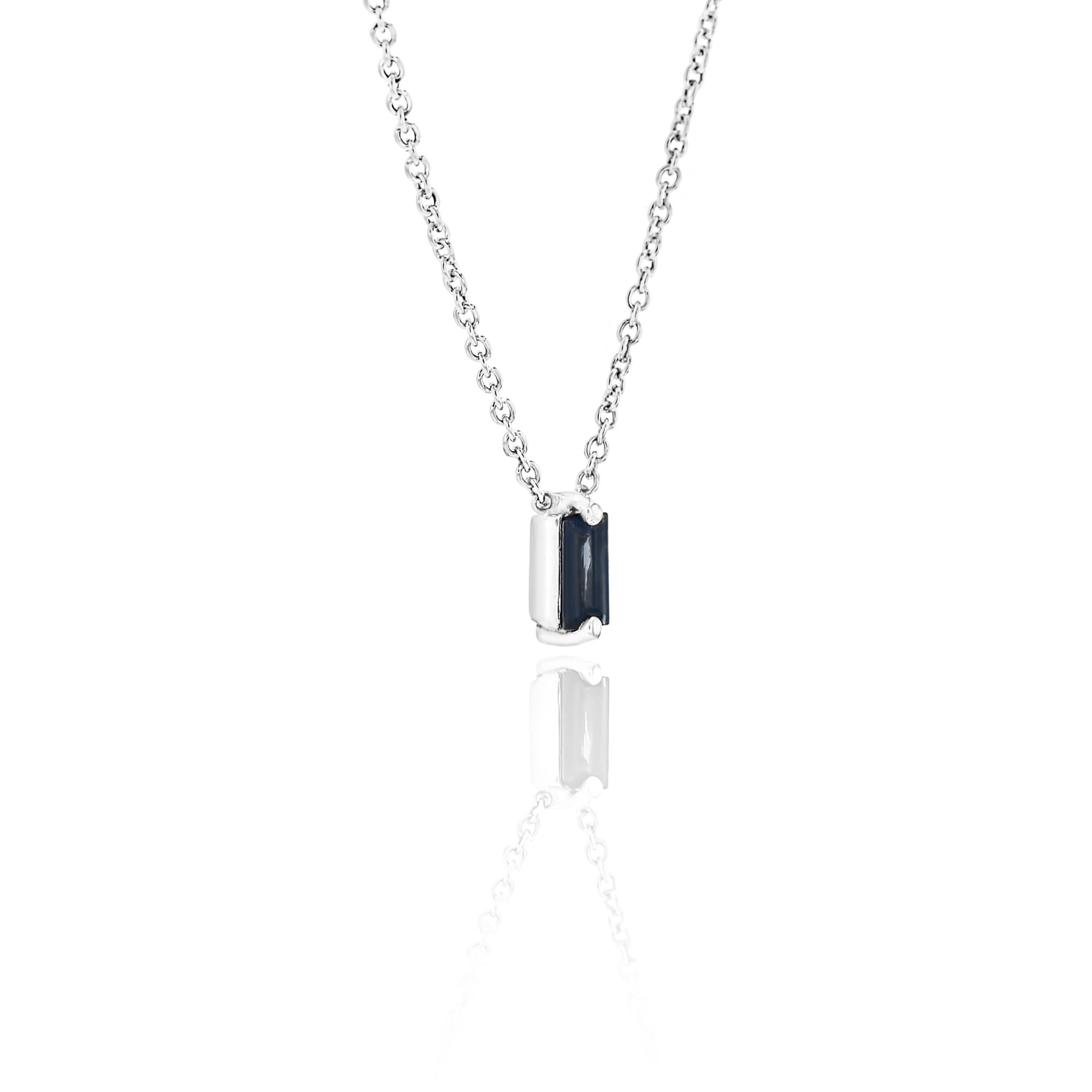 Lola Sapphire Necklace - Eliise Maar Jewellery