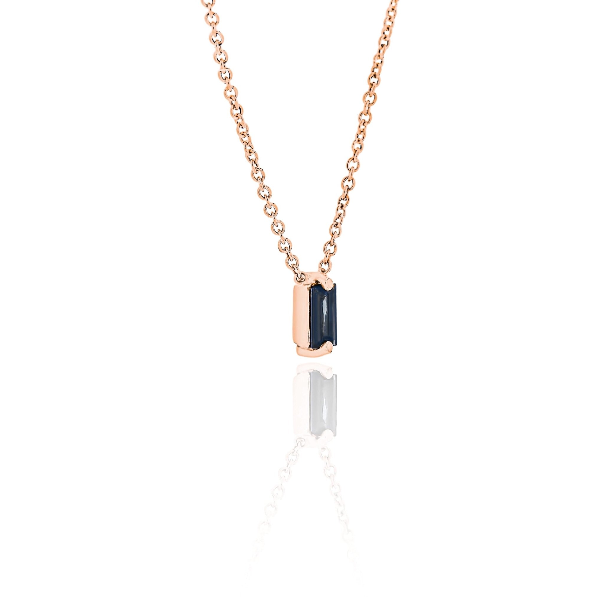 Lola Sapphire Necklace - Eliise Maar Jewellery