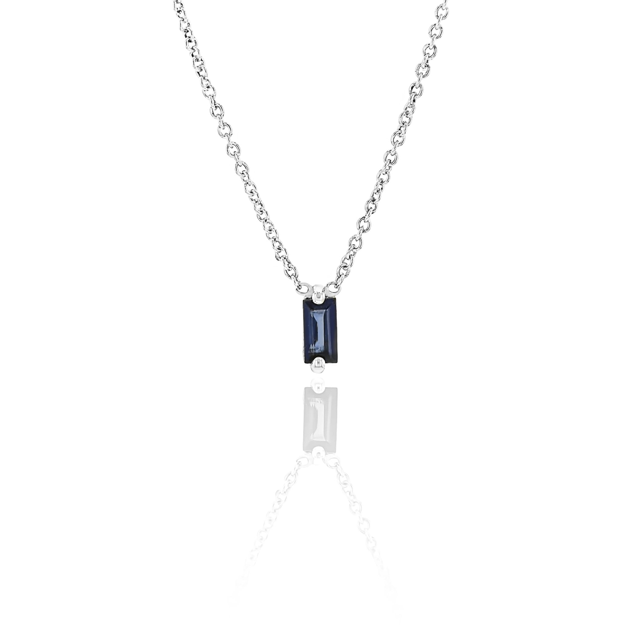 Lola Sapphire Necklace - Eliise Maar Jewellery