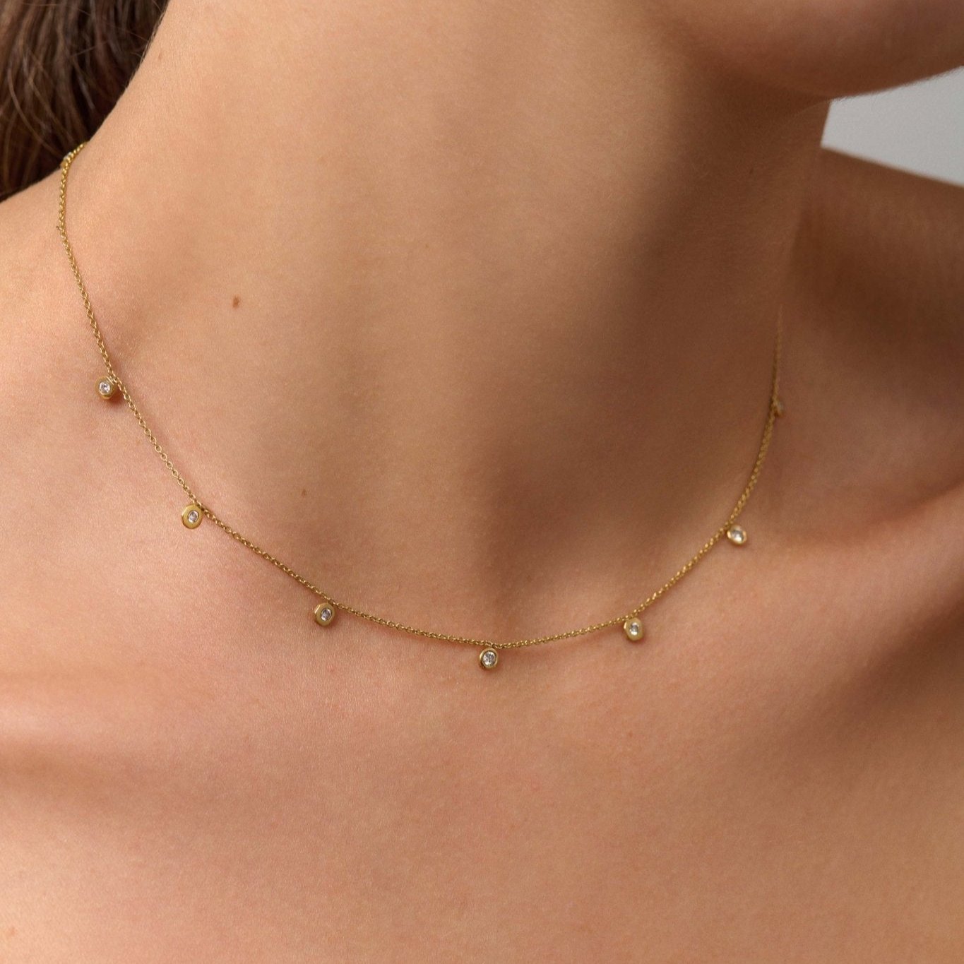 Luxe Diamond Choker - Eliise Maar Jewellery