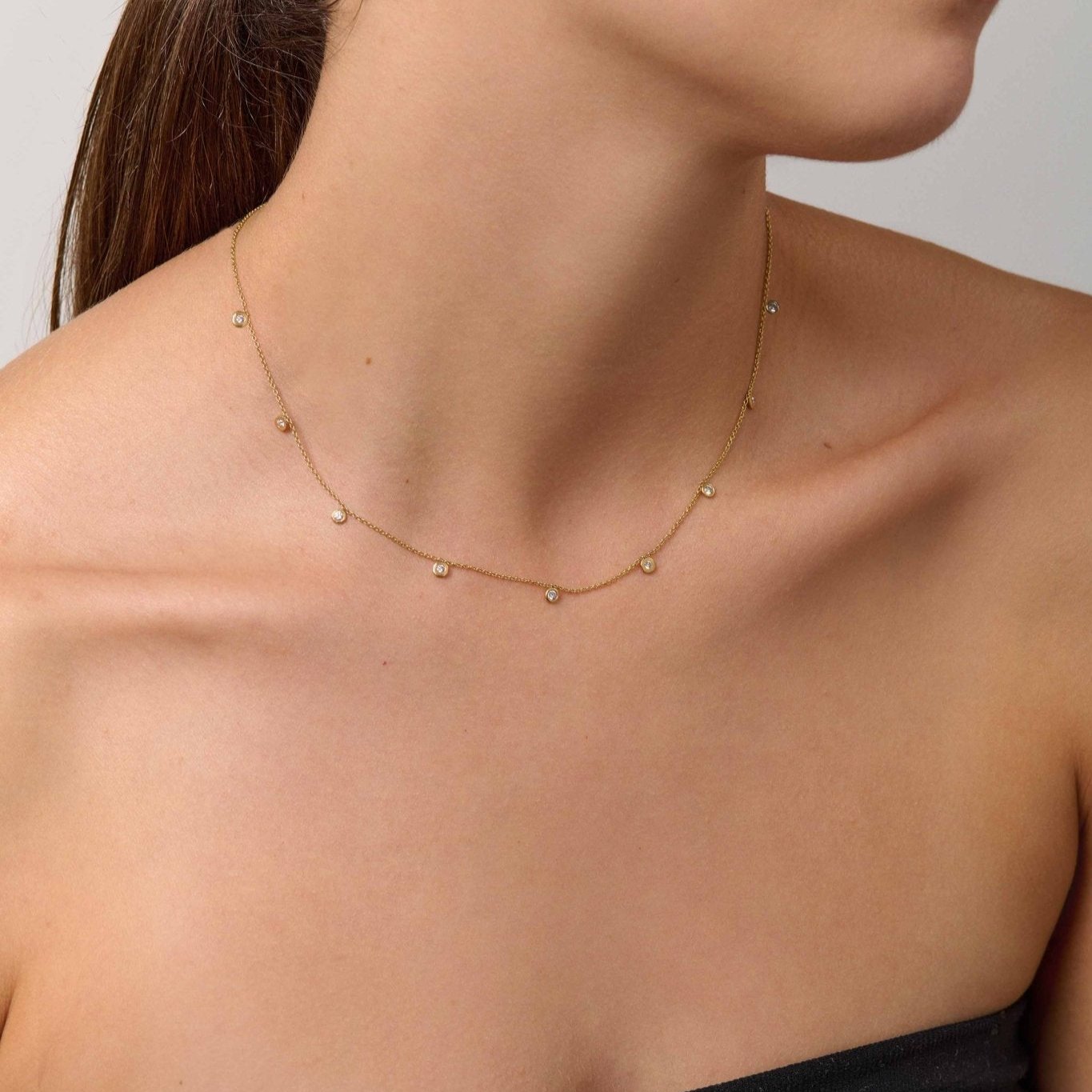 Luxe Diamond Choker - Eliise Maar Jewellery