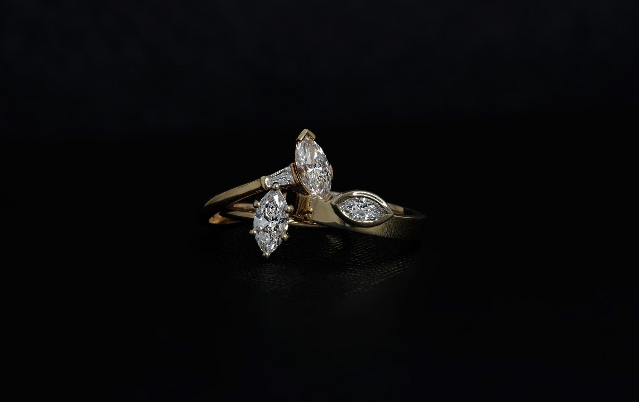 Mia Marquise Solitaire - Eliise Maar Jewellery