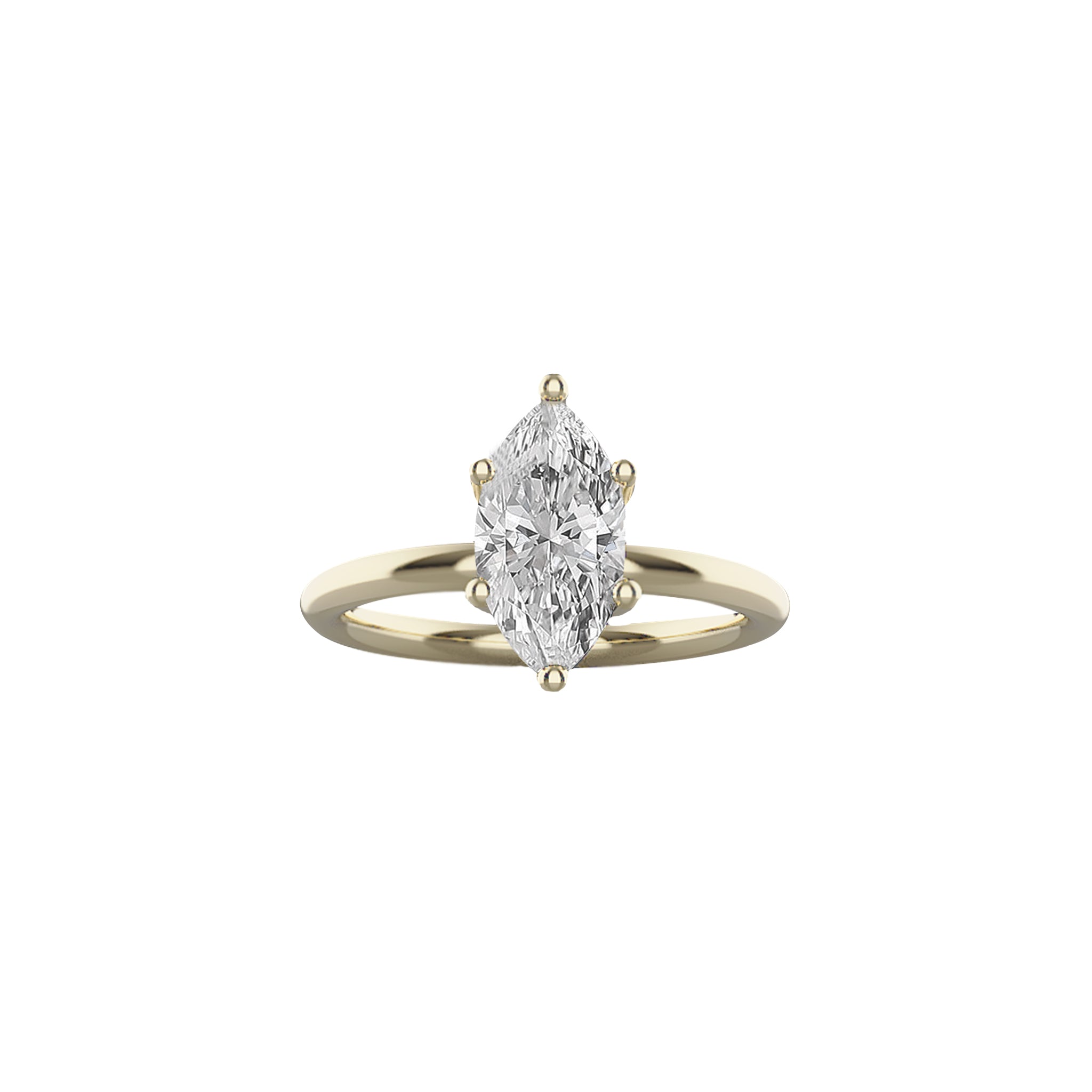 Mia Marquise Solitaire - Eliise Maar Jewellery