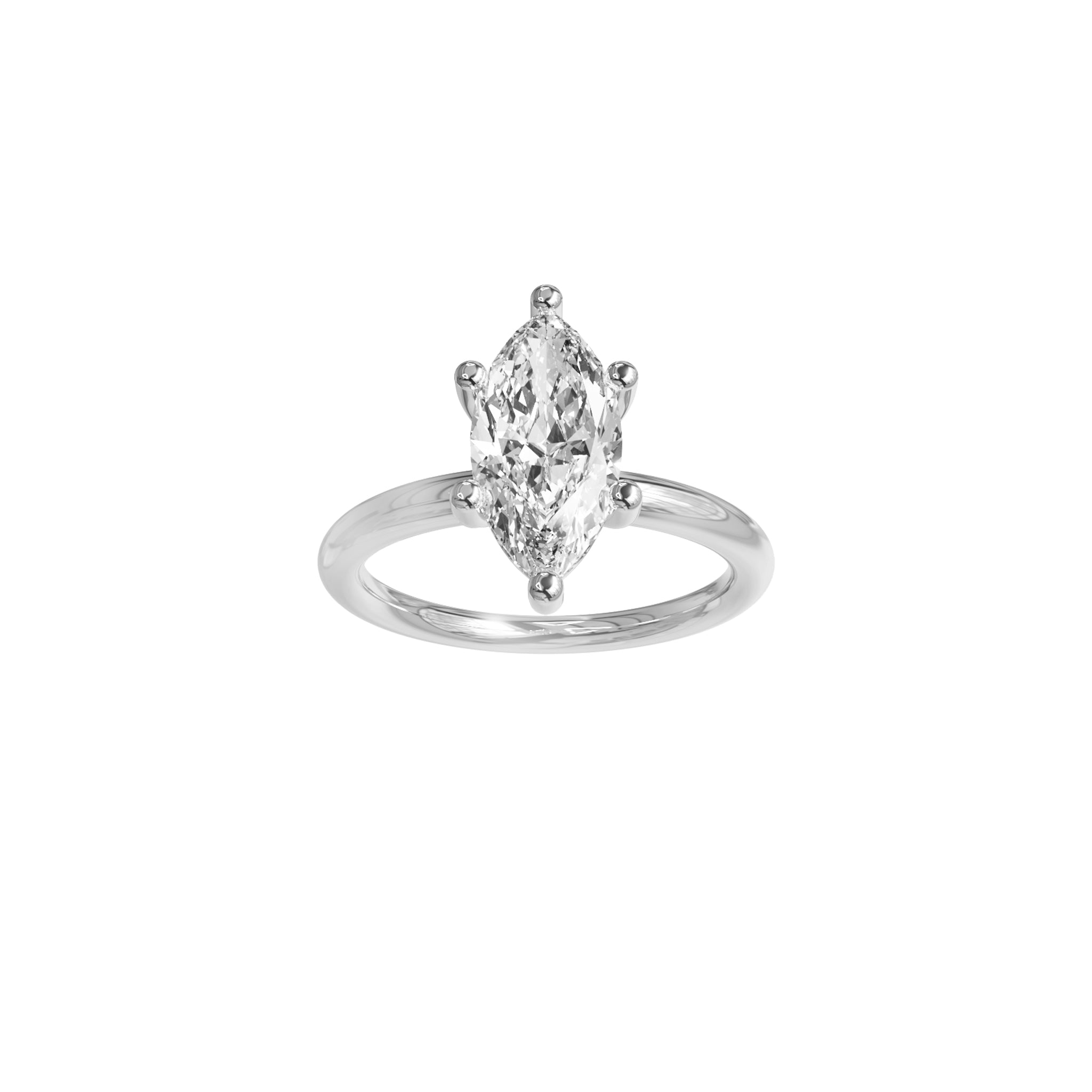 Mia Marquise Solitaire - Eliise Maar Jewellery