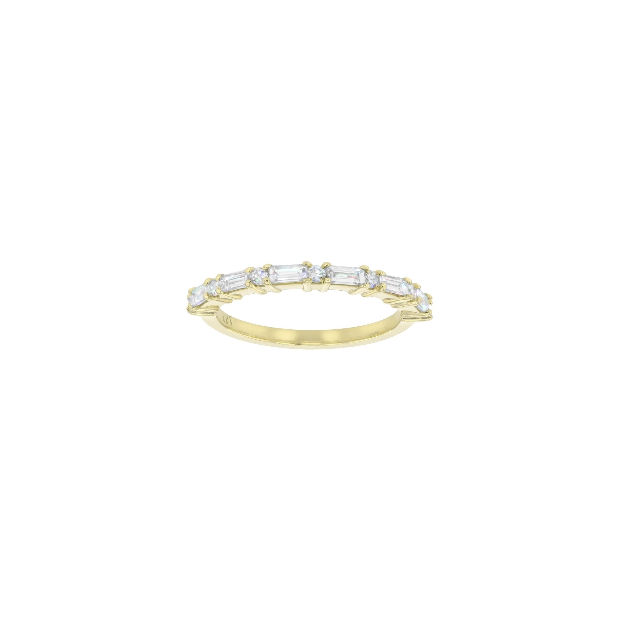 Mila Diamond Band - Size 16.5 - 18K Yellow Gold - In Stock - Eliise Maar Jewellery