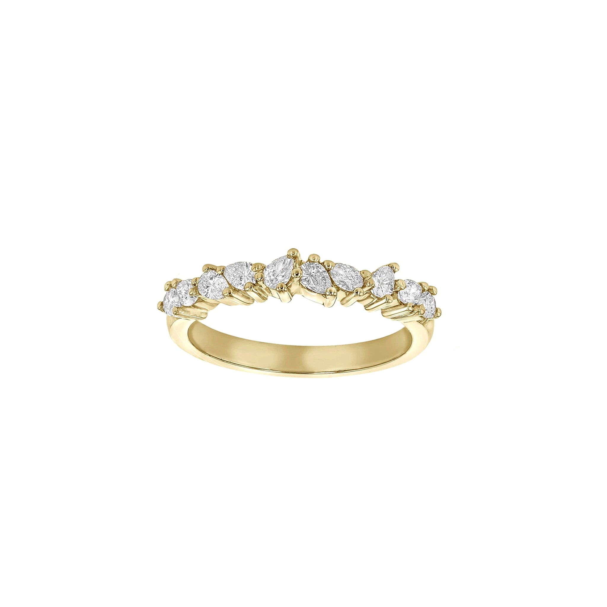 Petite Genevieve Diamond Band - Eliise Maar Jewellery