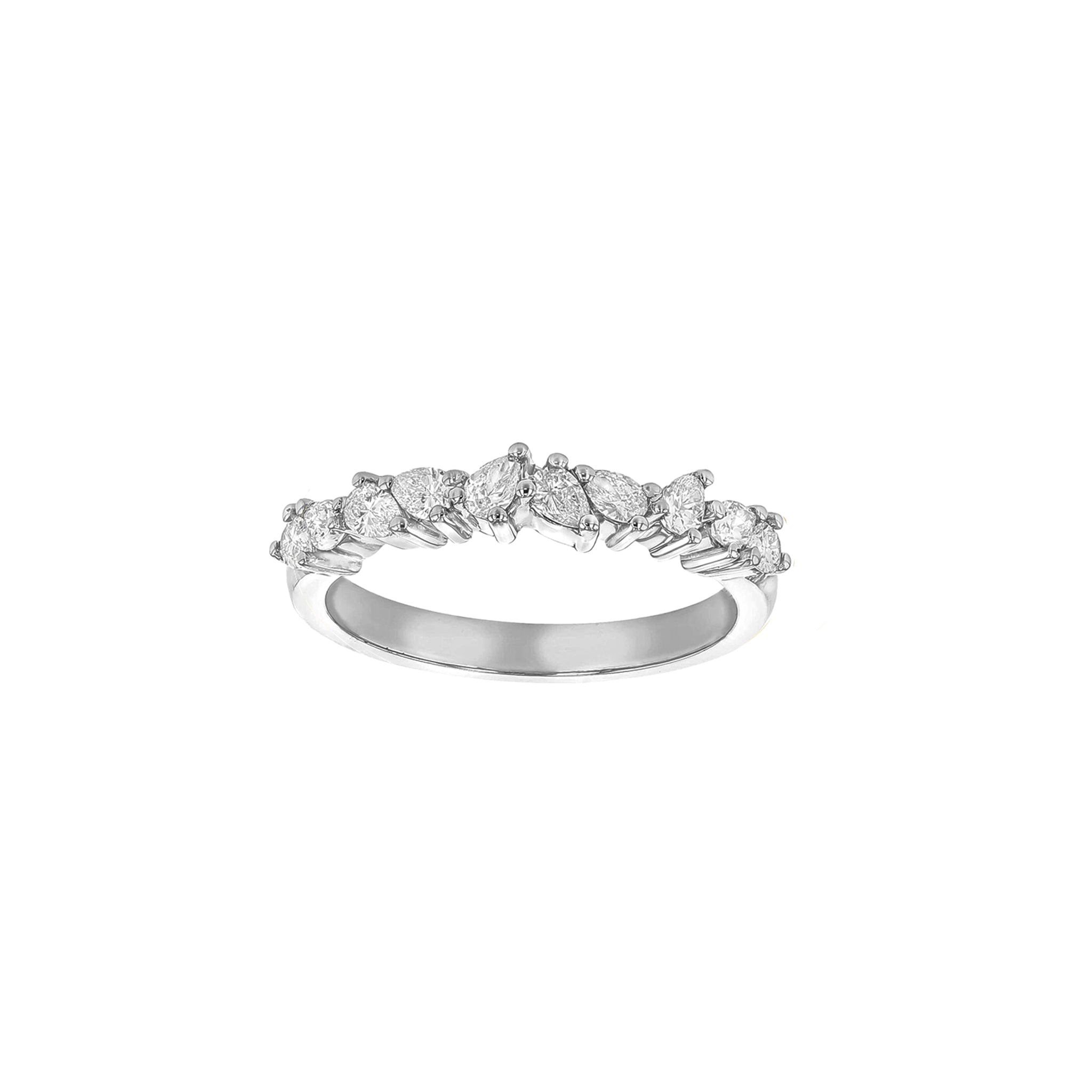 Petite Genevieve Diamond Band - Eliise Maar Jewellery