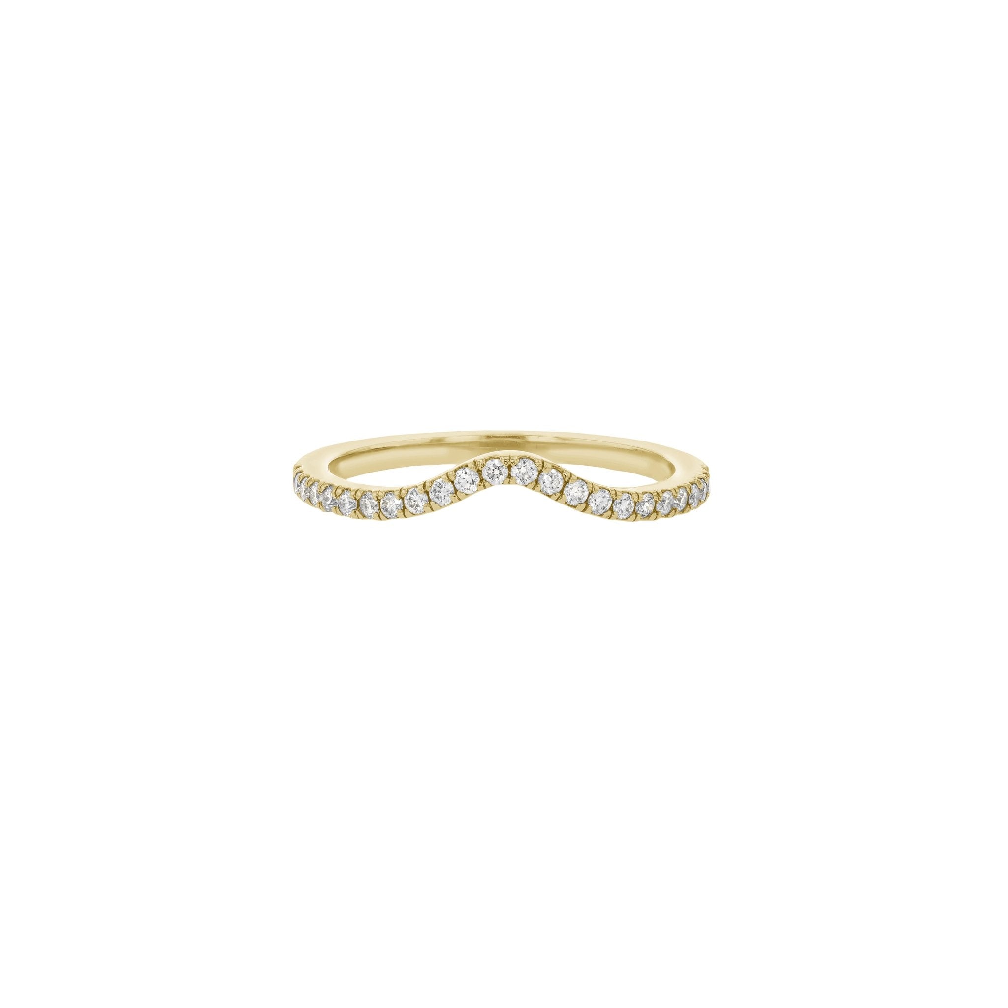 Staple Signet Diamond Band - Eliise Maar Jewellery