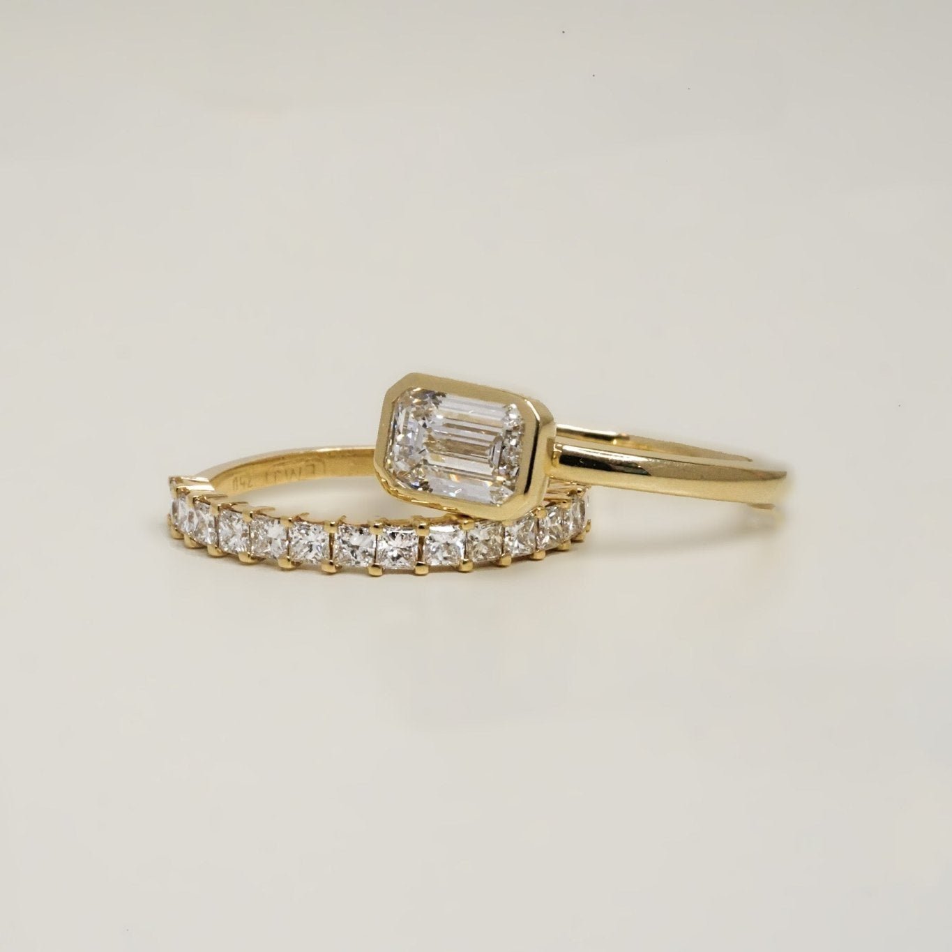 Stephanie East - West Diamond Solitaire Ring - Eliise Maar Jewellery