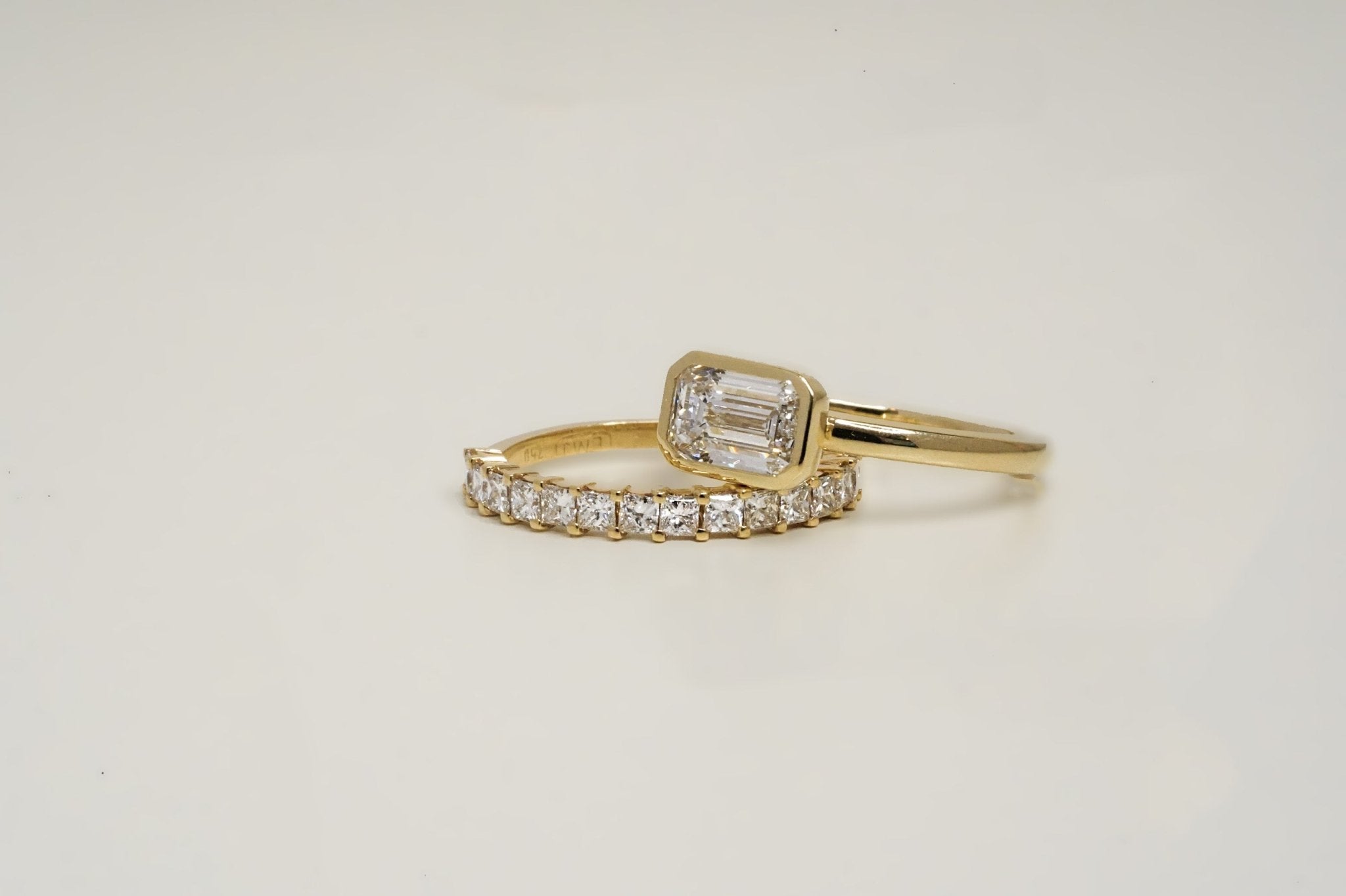 Stephanie East - West Diamond Solitaire Ring - Eliise Maar Jewellery