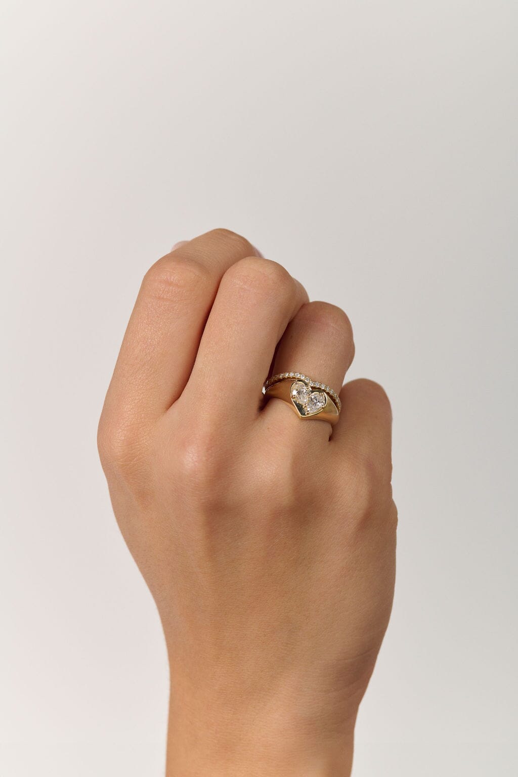 The Other Half Birthstone Signet Ring - Eliise Maar Jewellery