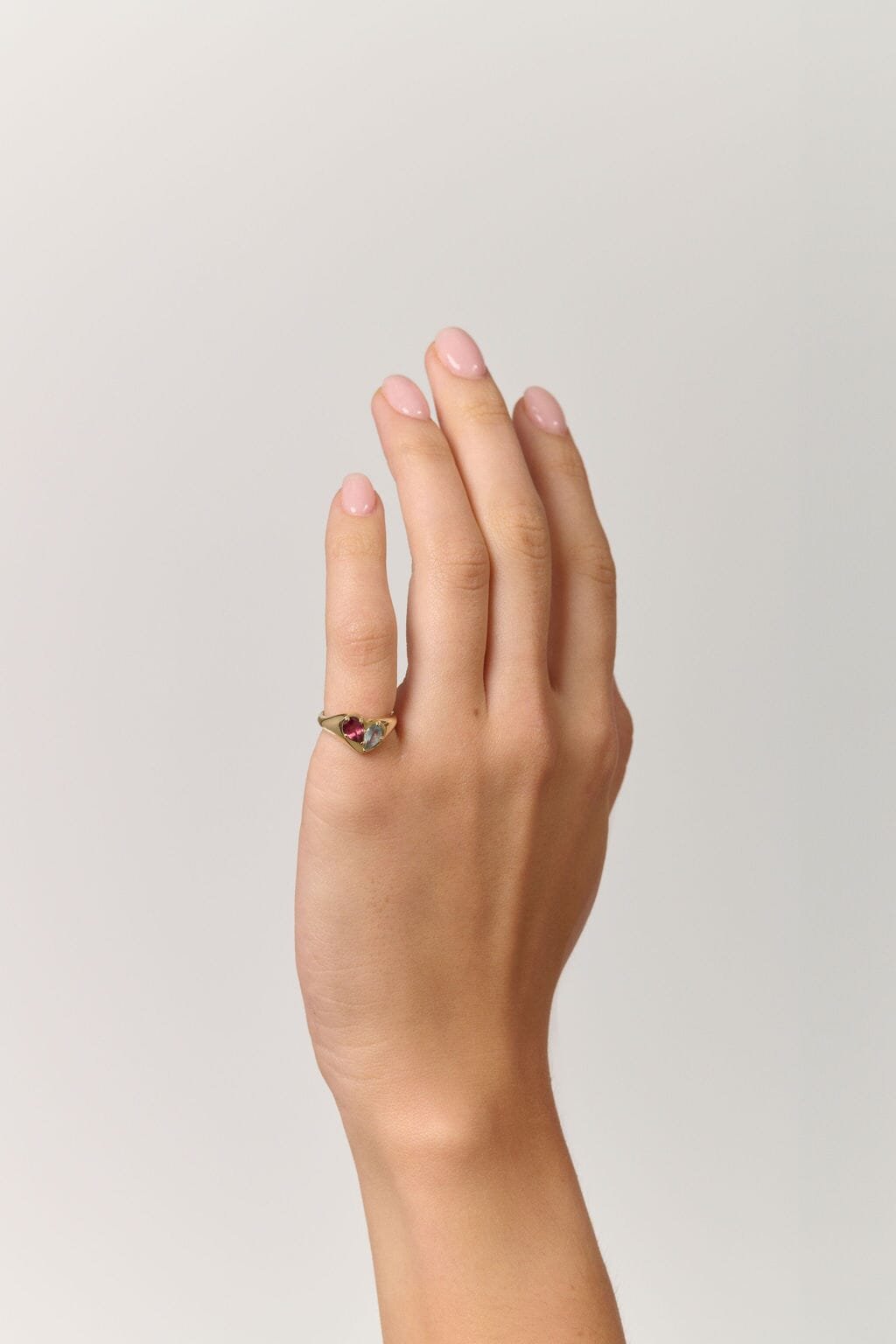 The Other Half Birthstone Signet Ring - Eliise Maar Jewellery