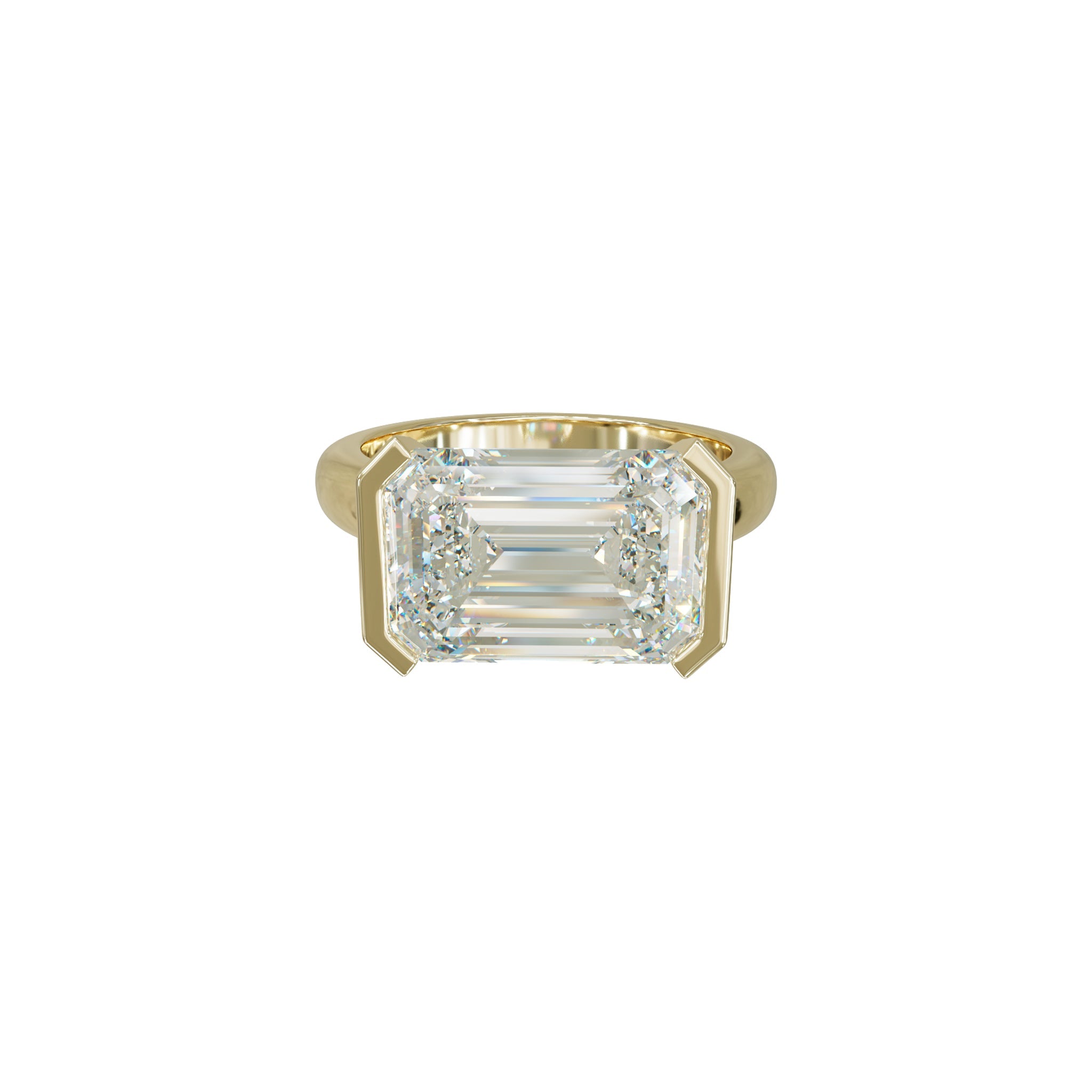 Vivian East - West Radiant Ring - Eliise Maar Jewellery