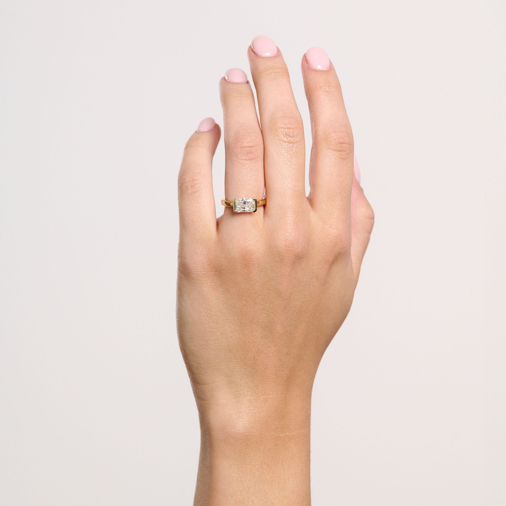 Vivian East - West Radiant Ring - Eliise Maar Jewellery