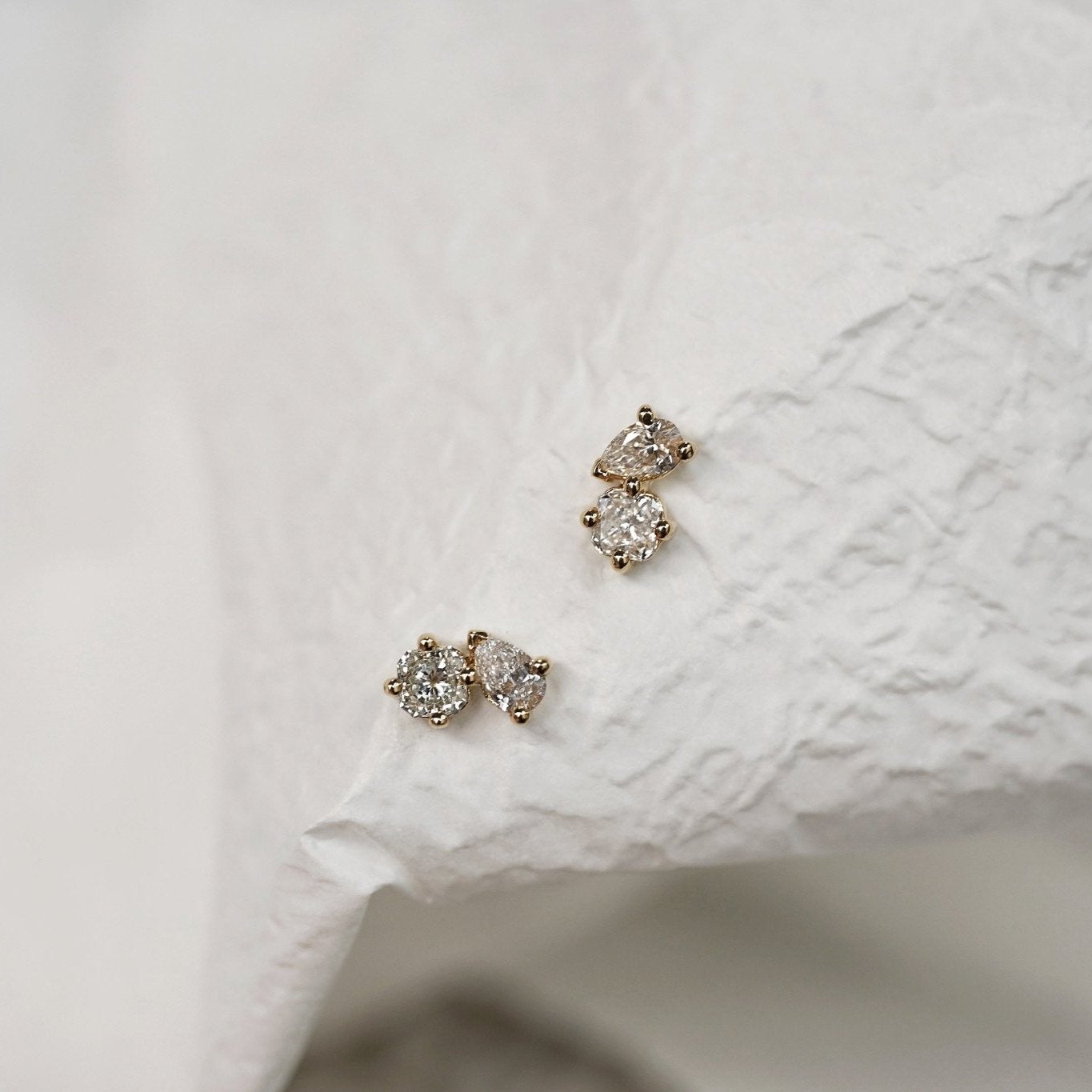 Angelica Diamond Earrings - Eliise Maar Jewellery