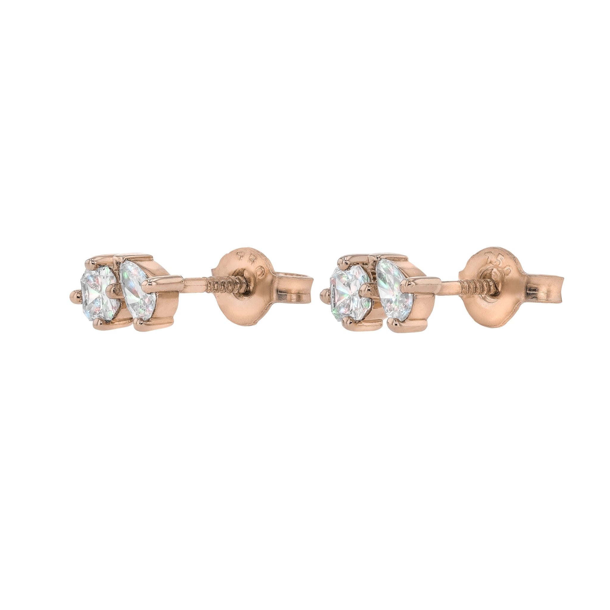 Angelica Diamond Earrings - Eliise Maar Jewellery