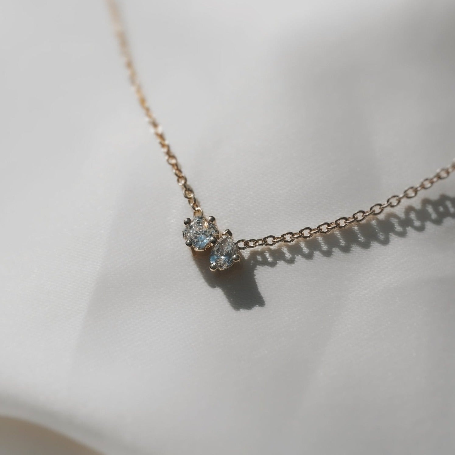 Angelica Diamond Necklace - Eliise Maar Jewellery