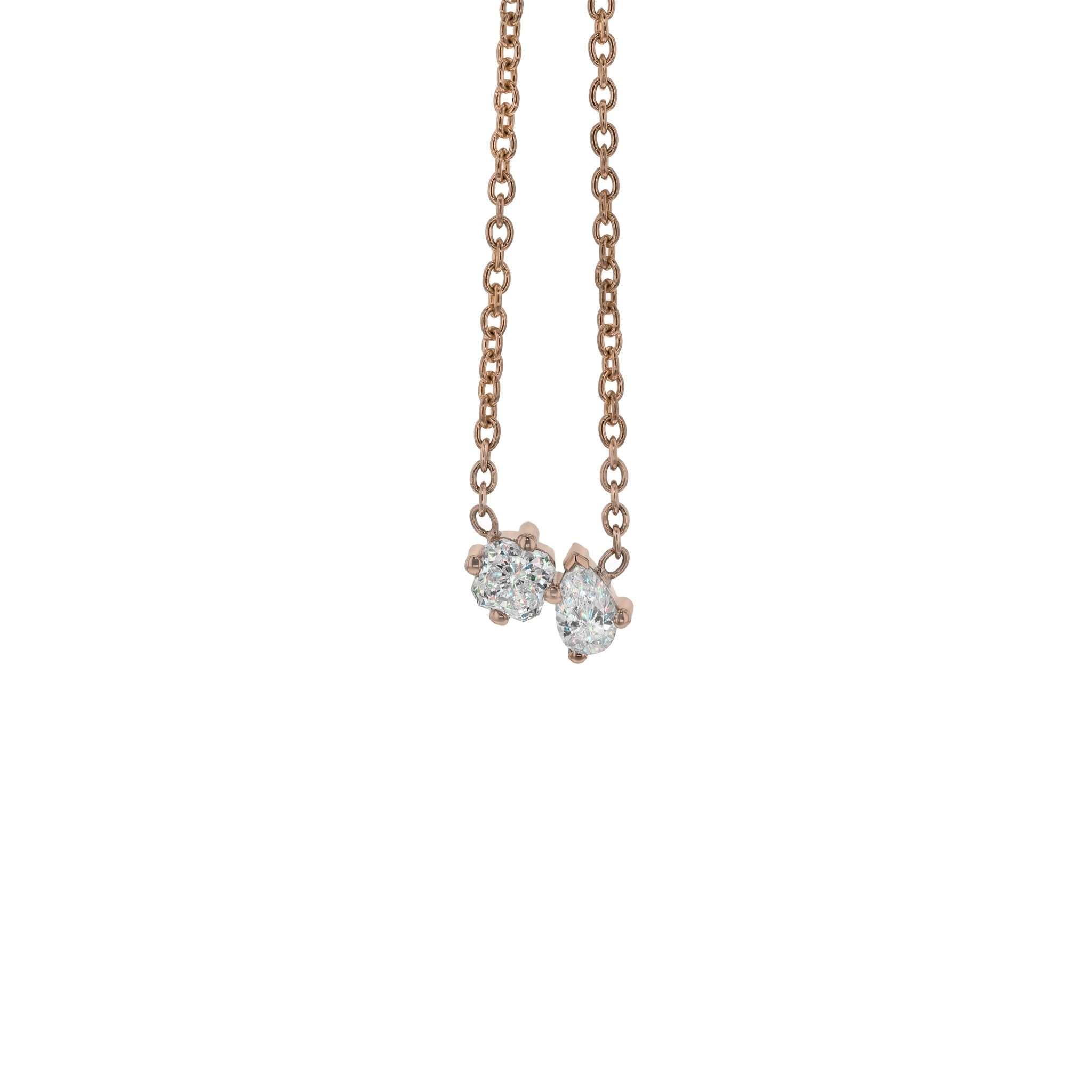 Angelica Diamond Necklace - Eliise Maar Jewellery