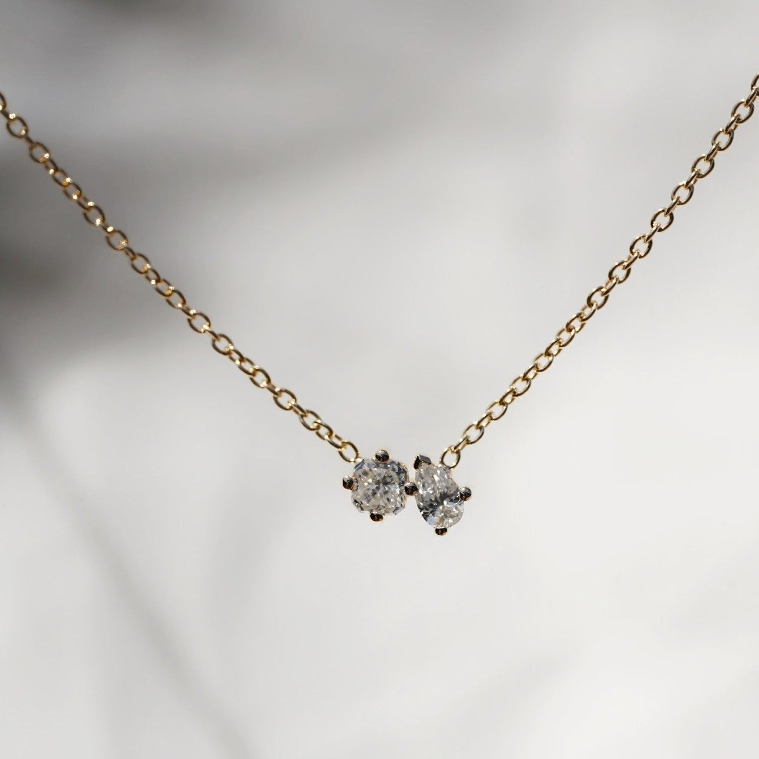 Angelica Diamond Necklace - Eliise Maar Jewellery