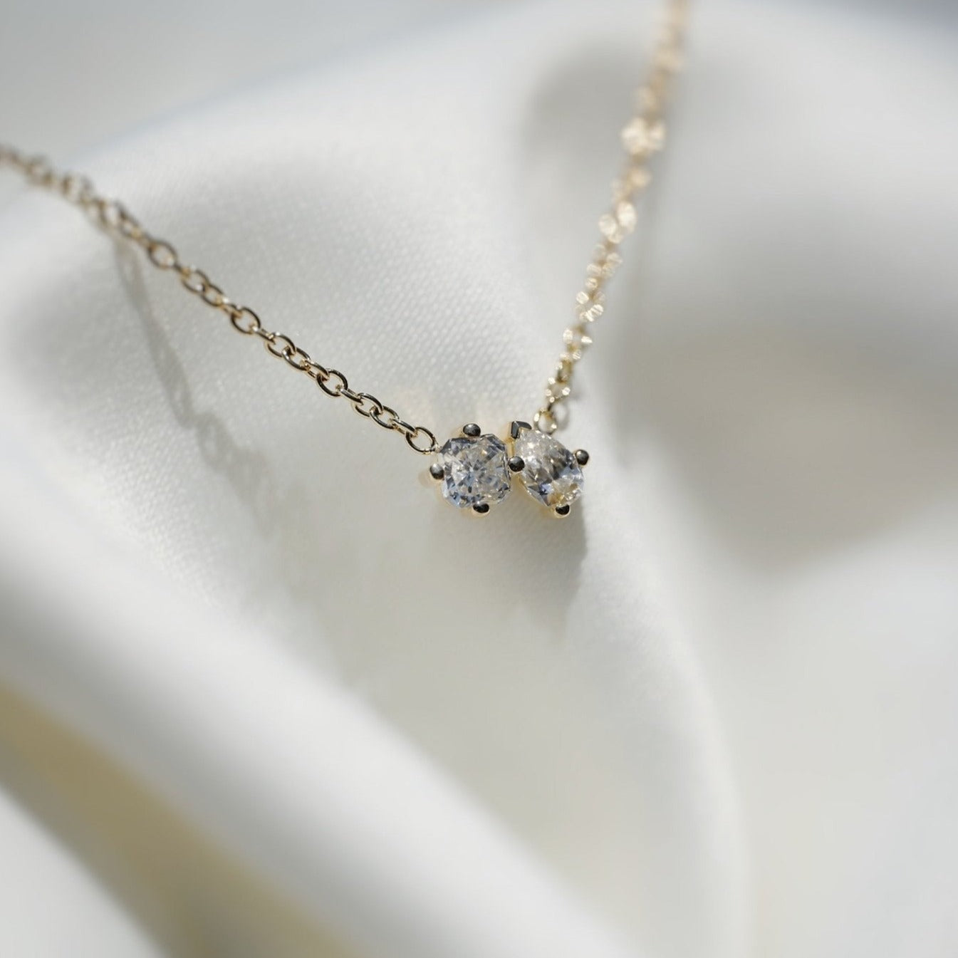 Angelica Diamond Necklace - Eliise Maar Jewellery