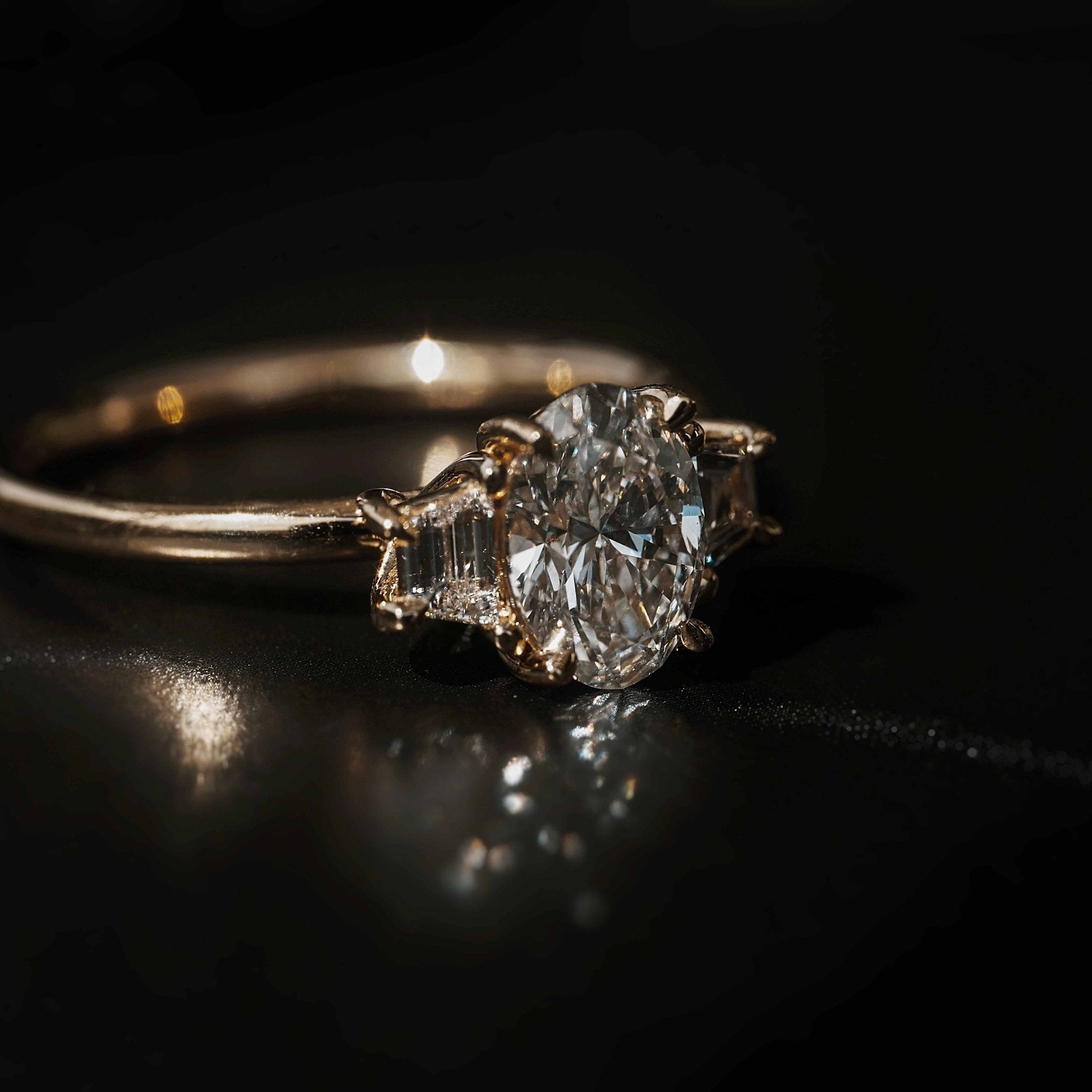 Aria Diamond Trilogy Ring - Eliise Maar Jewellery