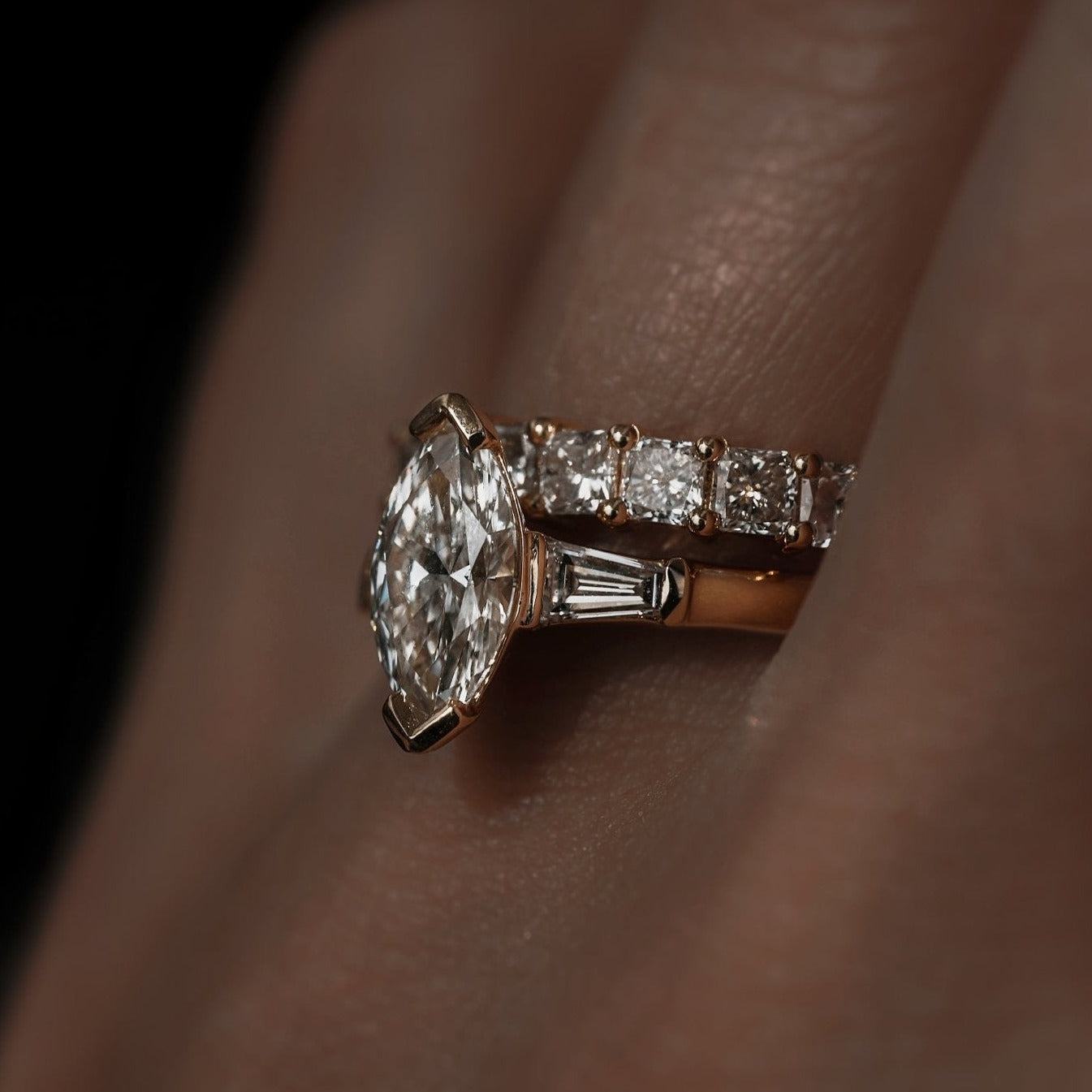 Audrey Diamond Ring - Eliise Maar Jewellery