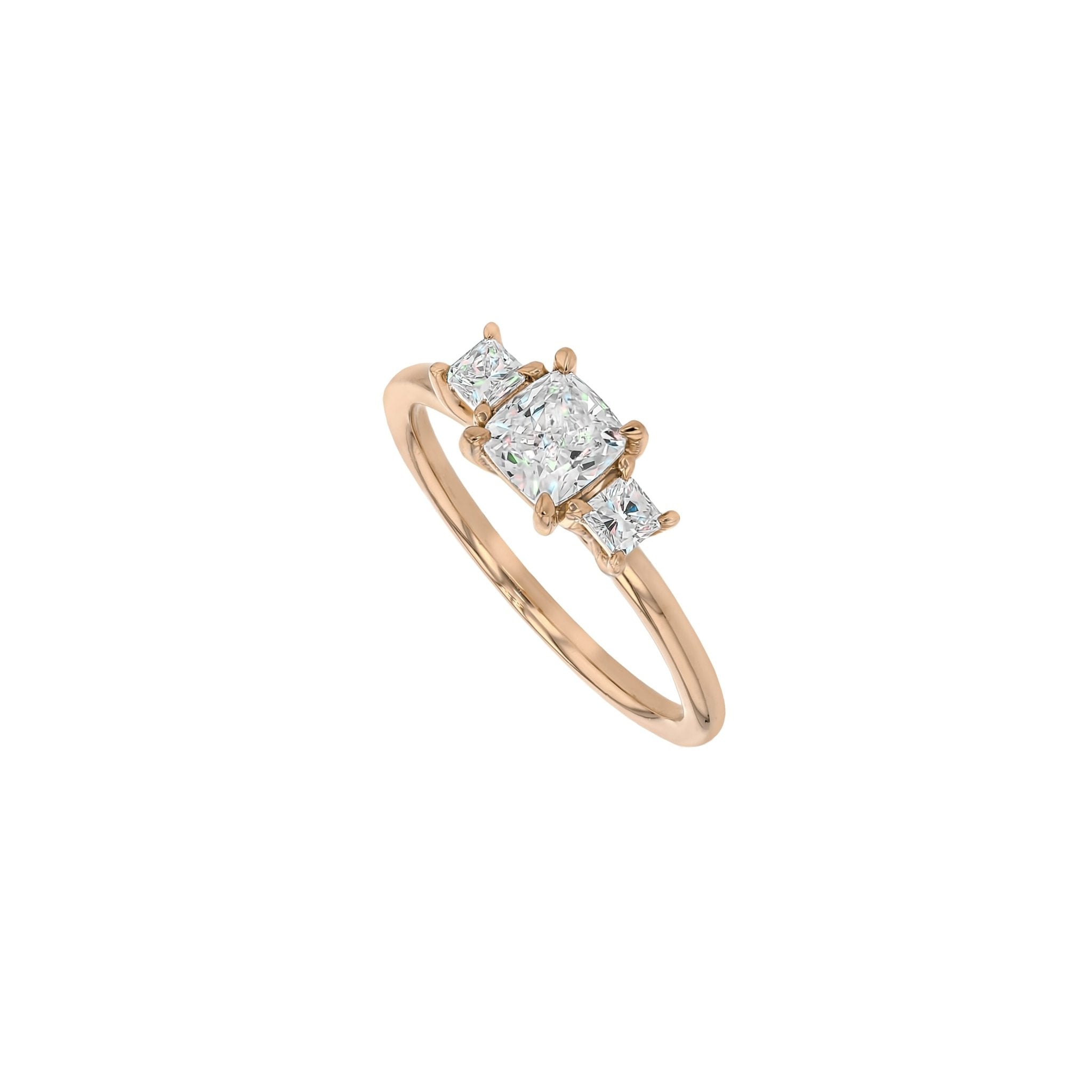 Ava Diamond Trilogy Ring - Eliise Maar Jewellery