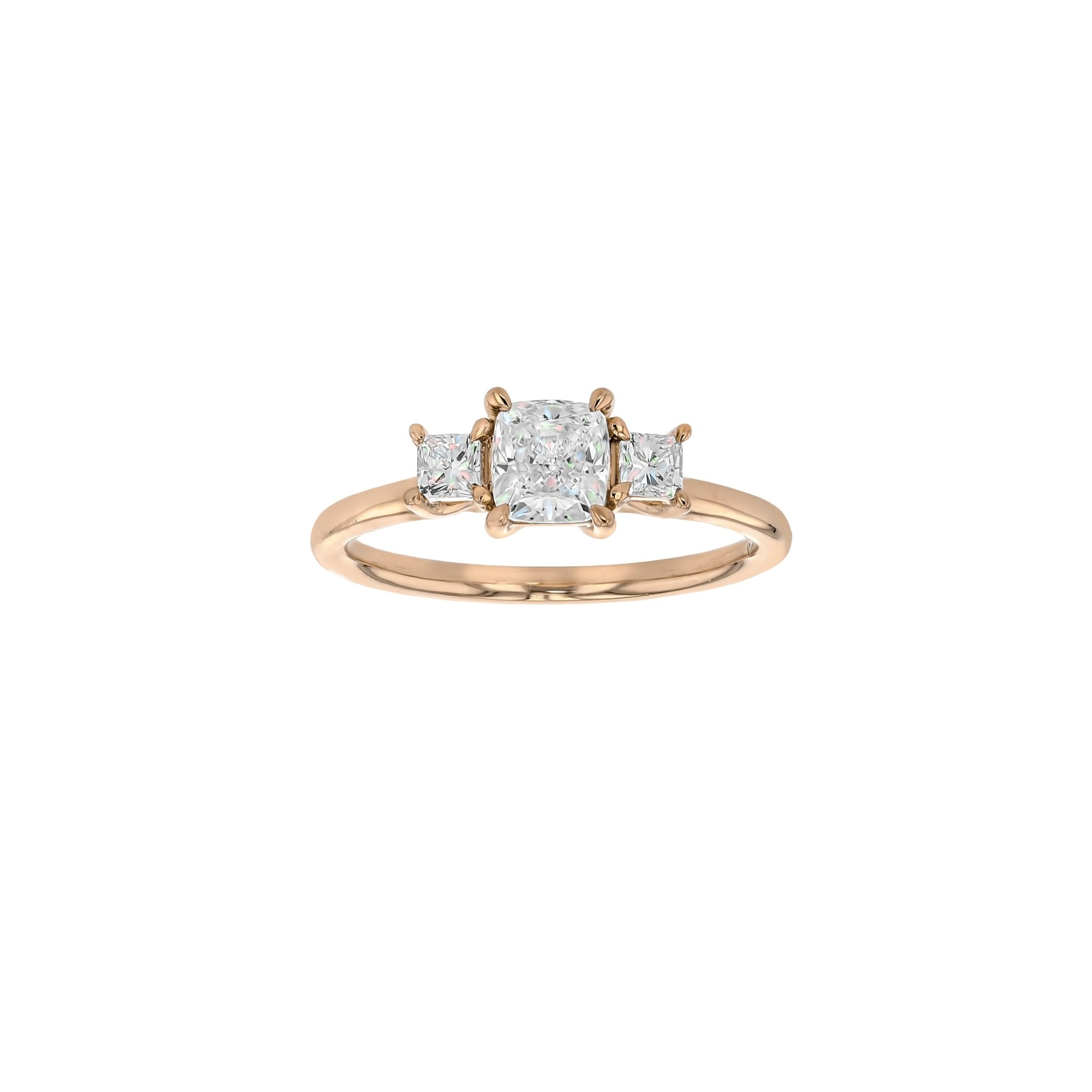 Ava Diamond Trilogy Ring - Eliise Maar Jewellery